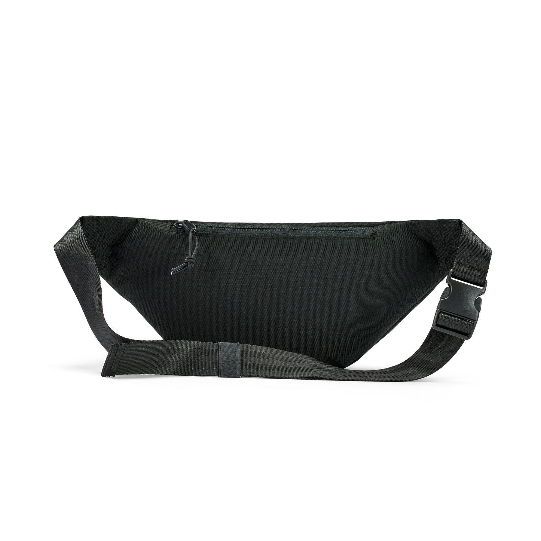 Große schwarze Bauchtasche 'Erik Large' von Johnny Urban mit verstellbarem Gurt und Reißverschluss
