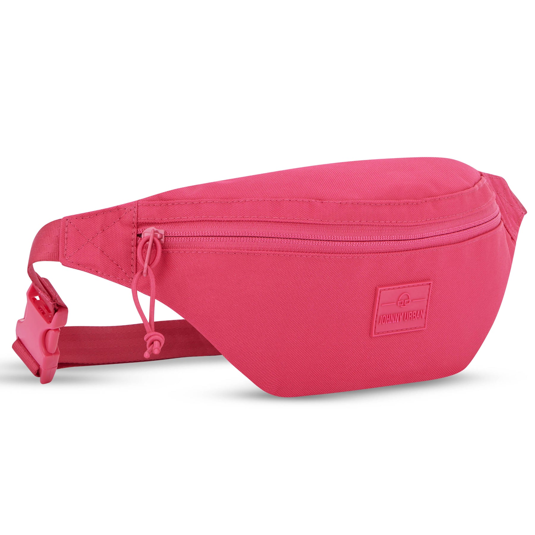 Rosa Bauchtasche 'Erik Small' von Johnny Urban mit Reißverschluss und verstellbarem Gurt
