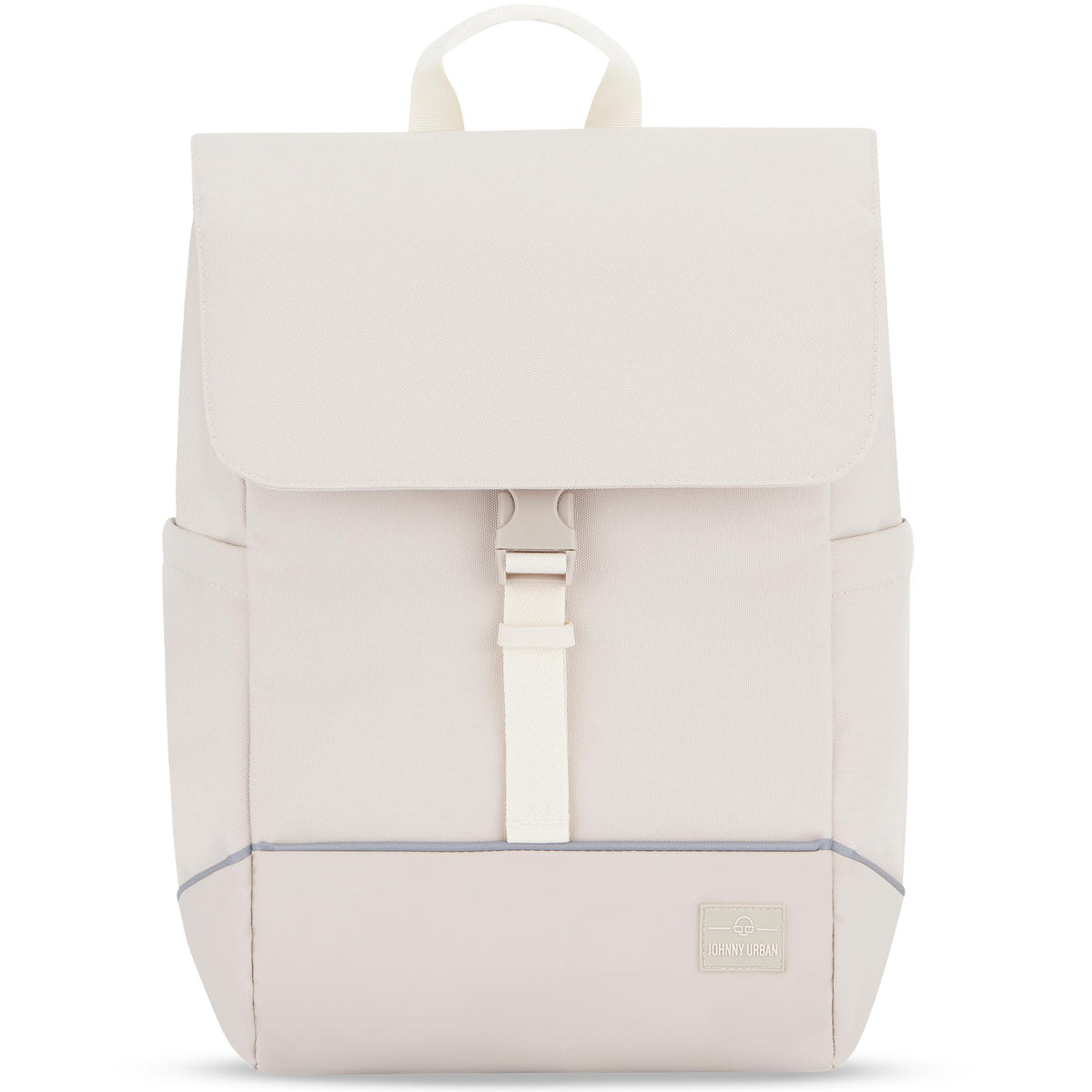 Beiger Rucksack 'Mika' Bike von Johnny Urban mit Klappe und Schnallenverschluss