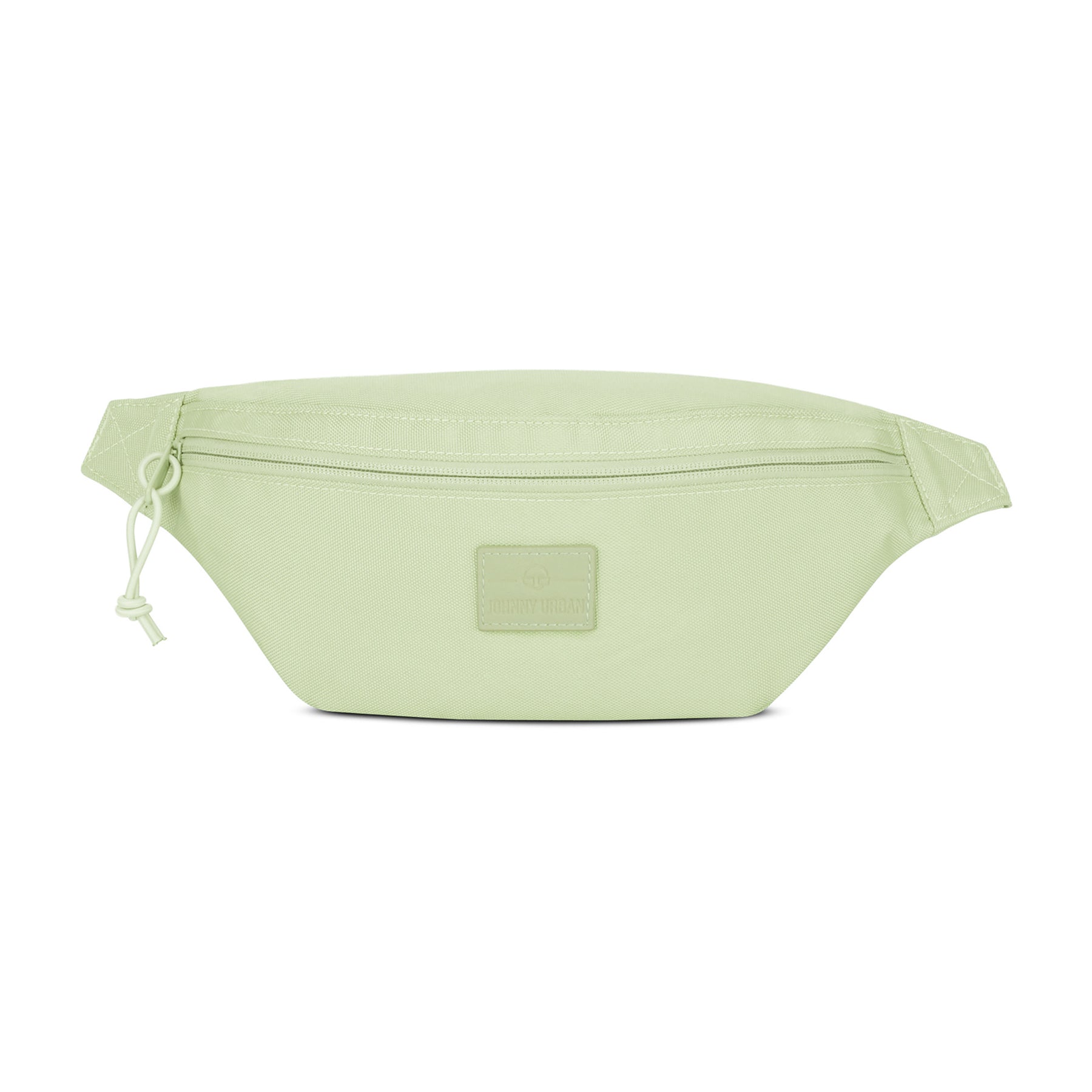Bauchtasche 'Erik Small' von Johnny Urban in hellem Limeton mit Reißverschluss vorne