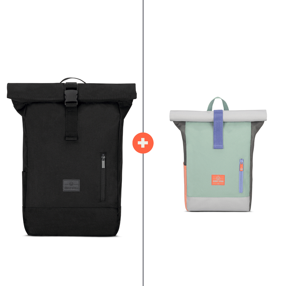 Rolltop + Kinderrucksack Set