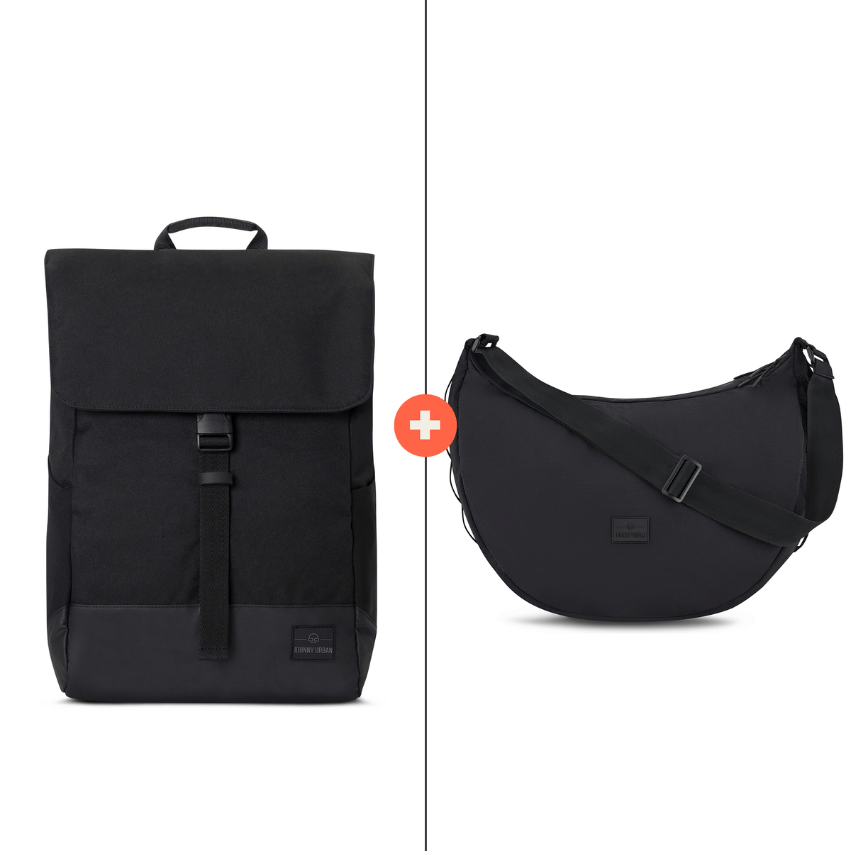 Rucksack + Half Moon Bag Set