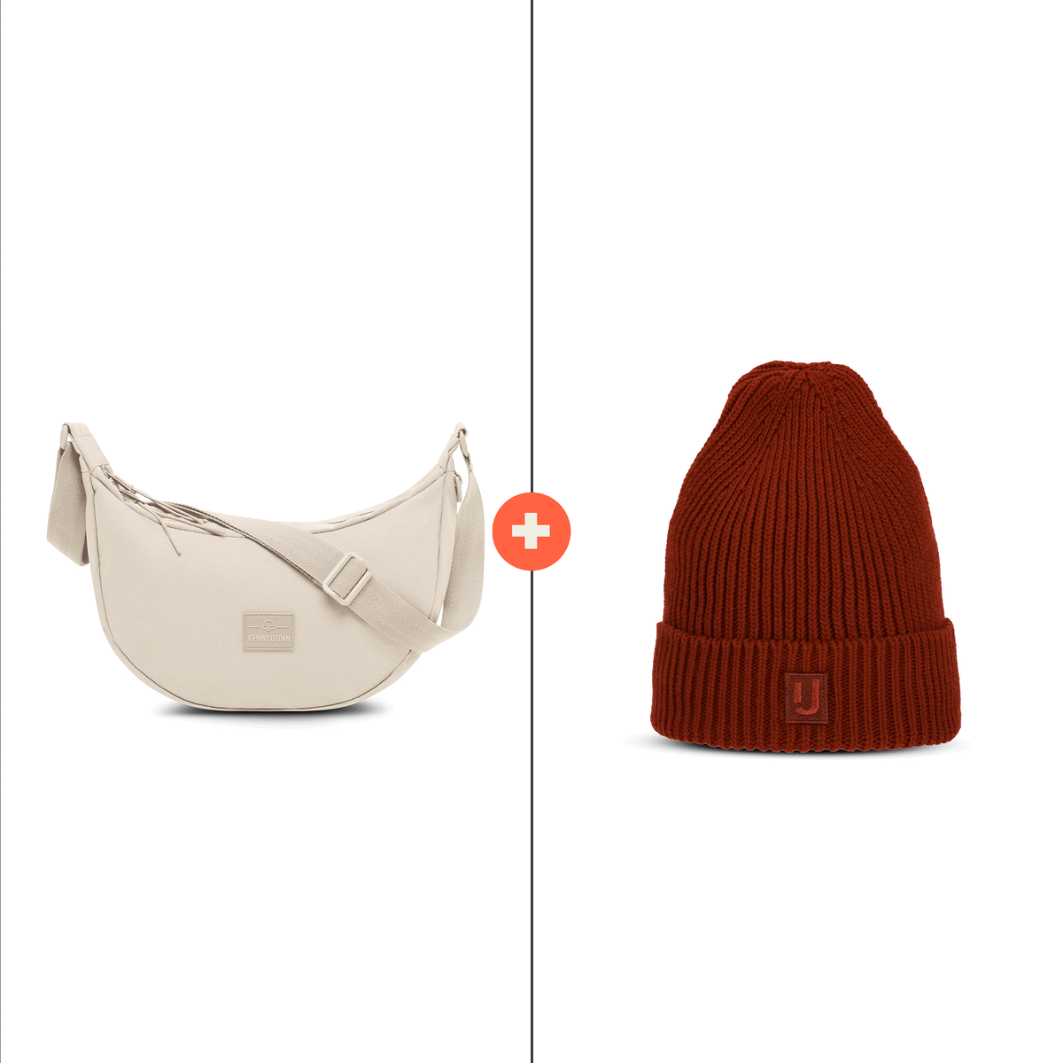 Half Moon Bag + Mütze Set