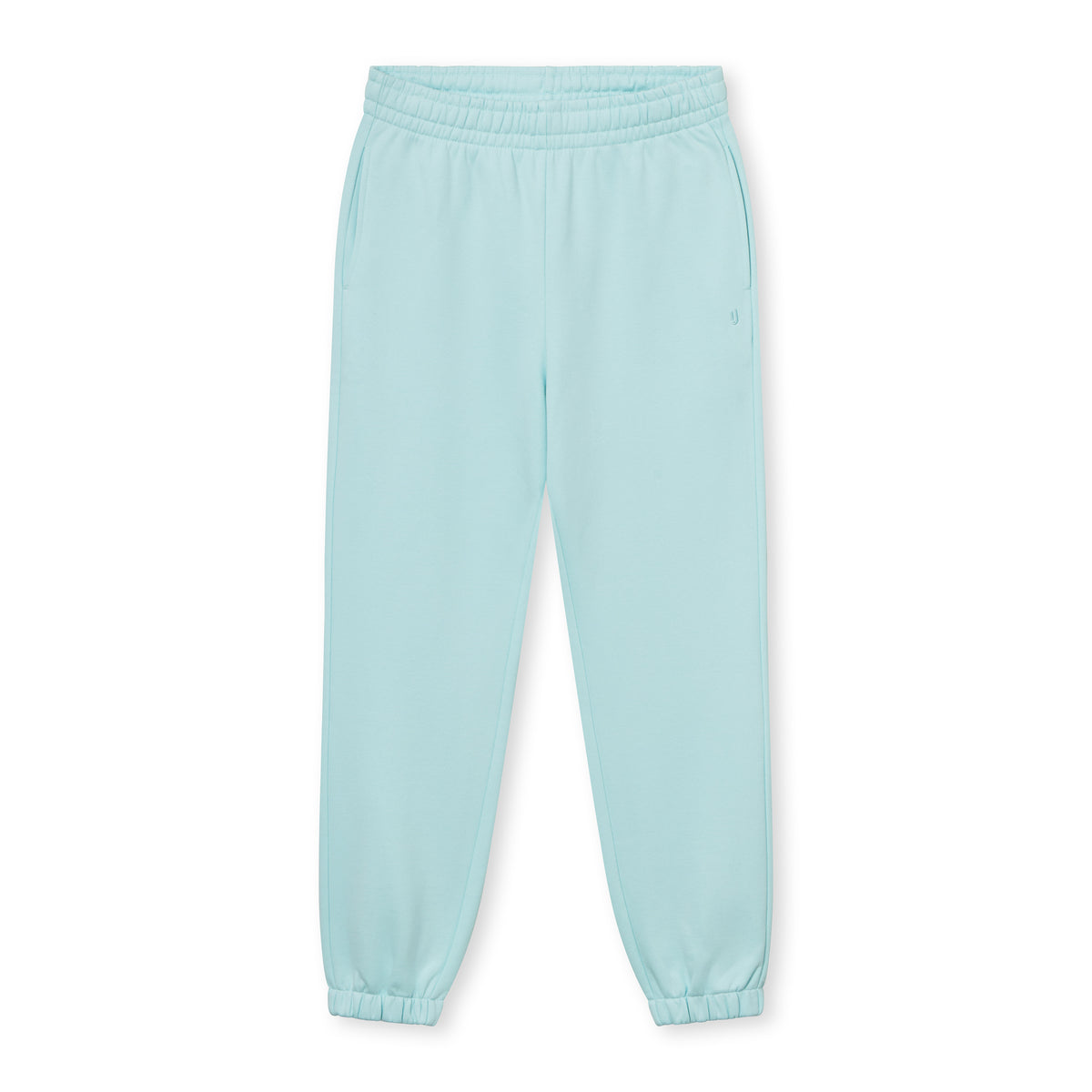 Eisblaue Jogginghose 'Owen' mit elastischem Bund und Bündchen