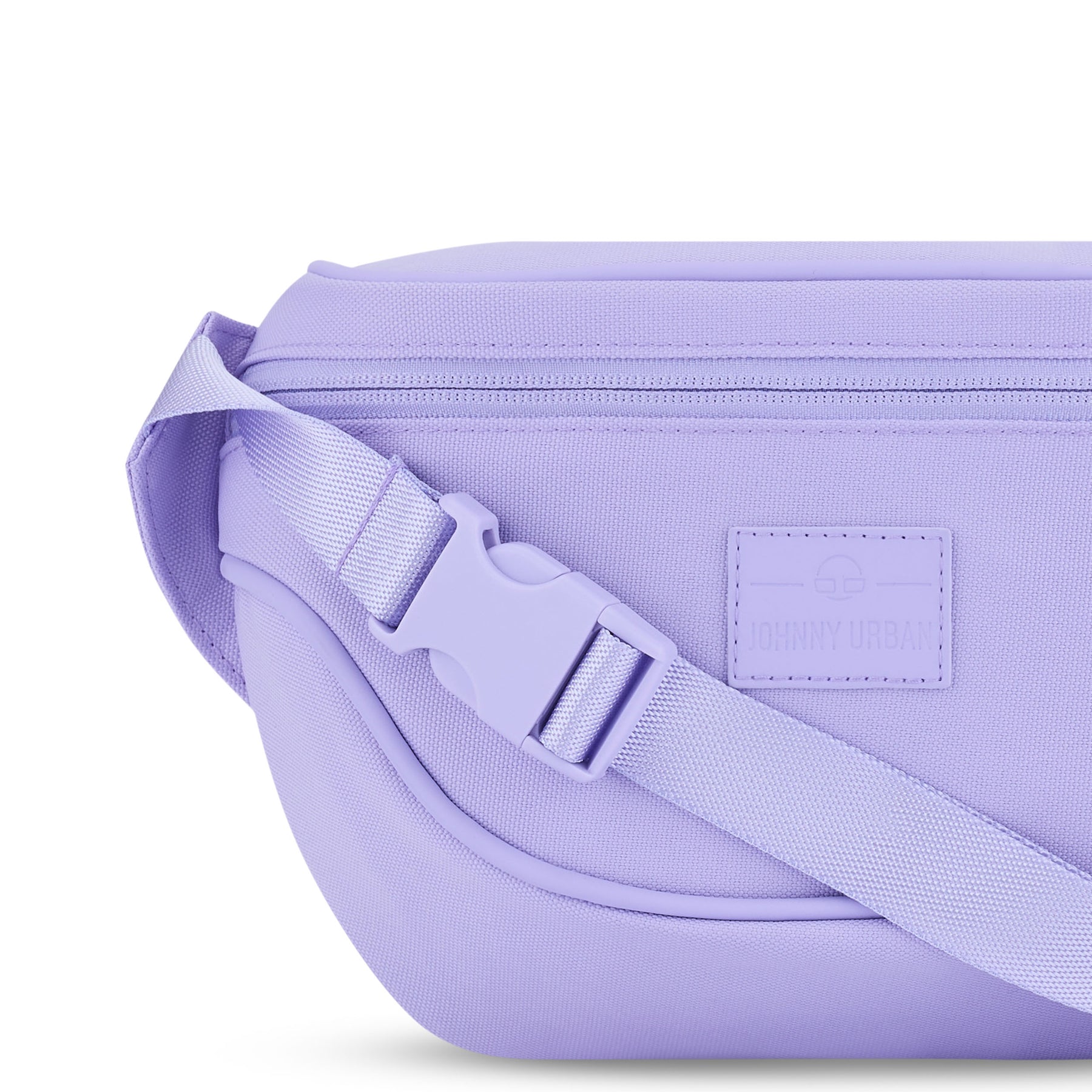 Lilafarbene Bauchtasche 'Ben' von Johnny Urban mit verstellbarem Gurt und Reißverschluss