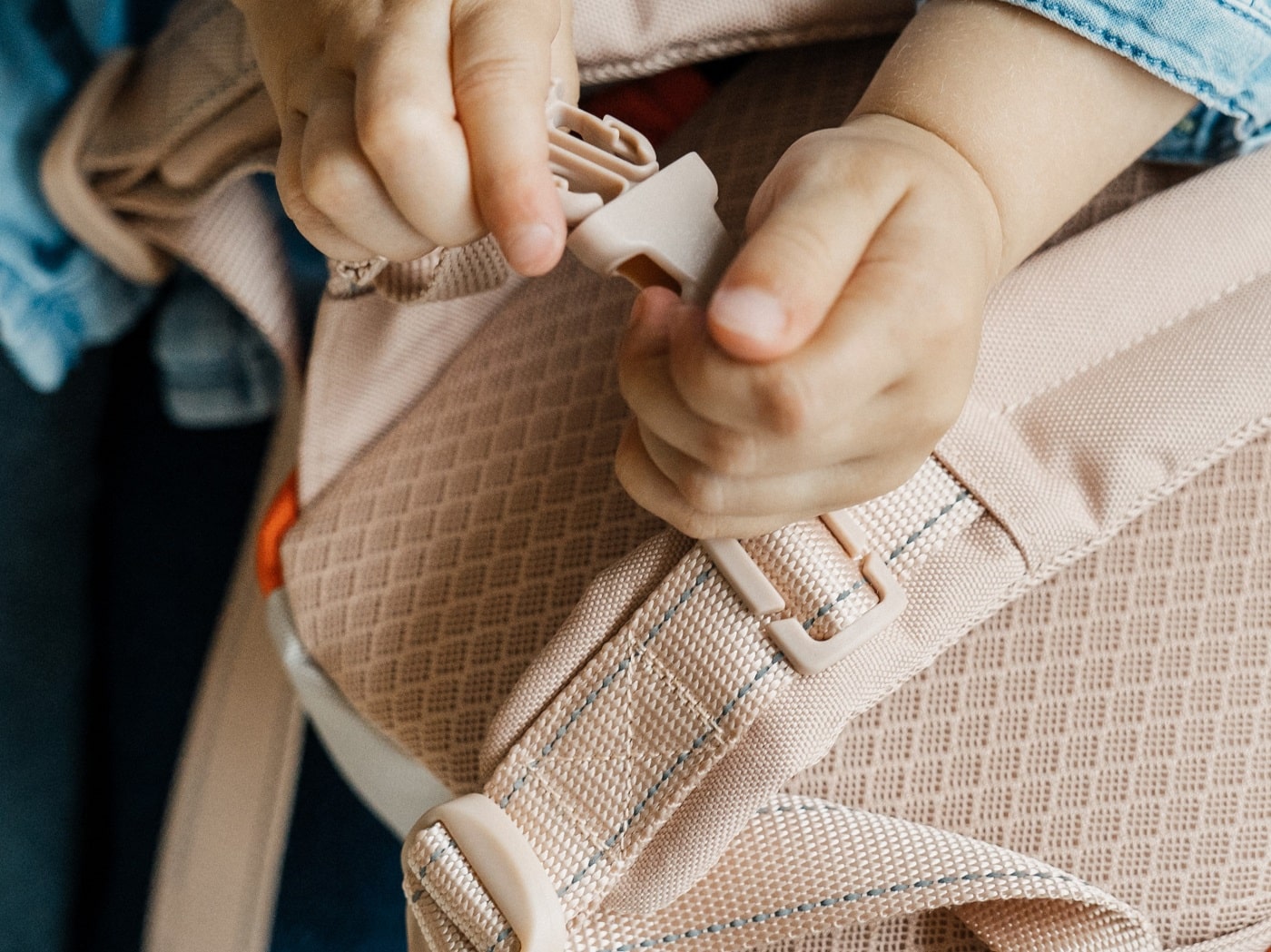 Kinderrucksack Leo in rosa - Johnny Urban