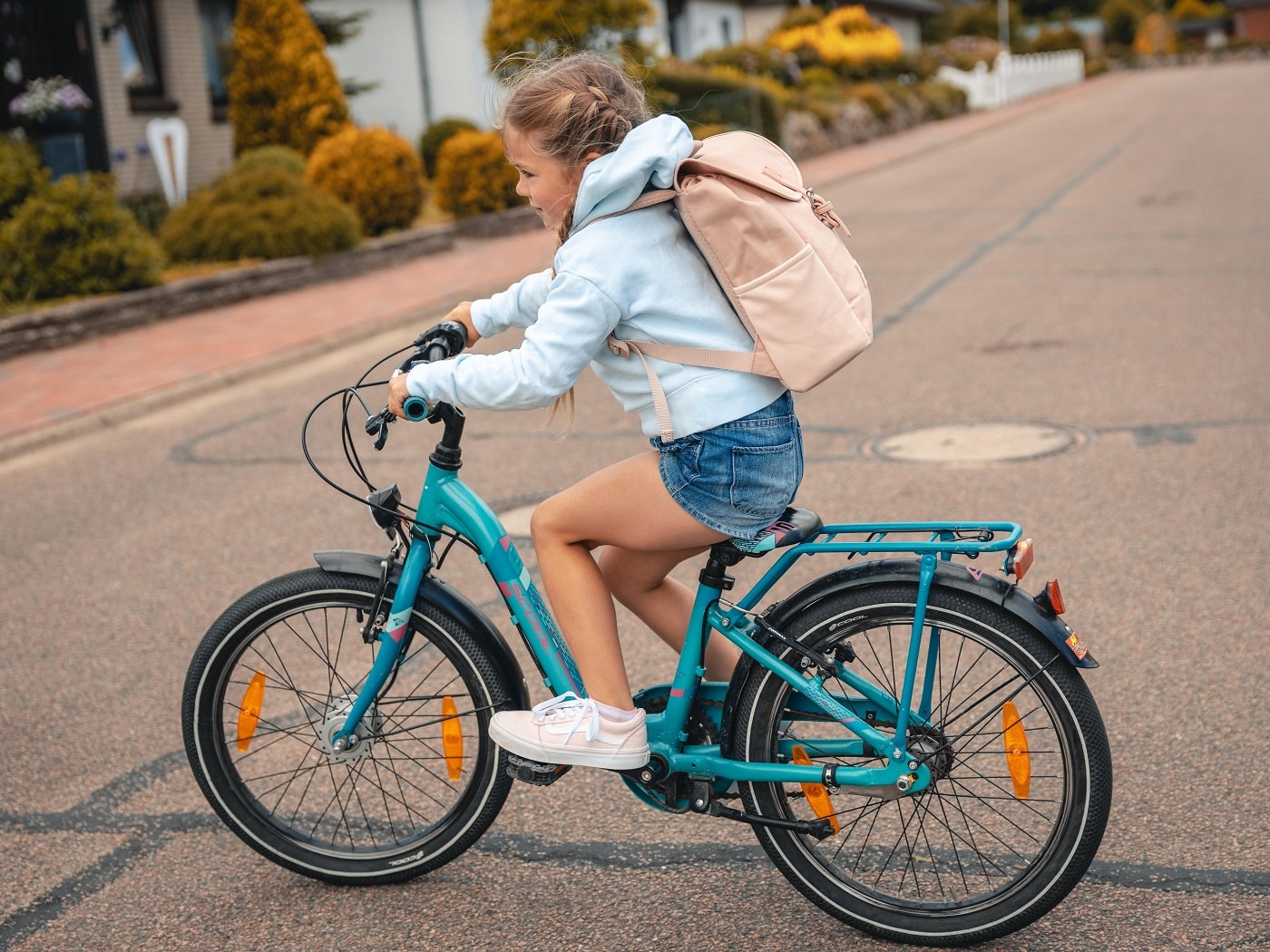 Kinderrucksack Liam für Mädchen in rosa - Johnny Urban