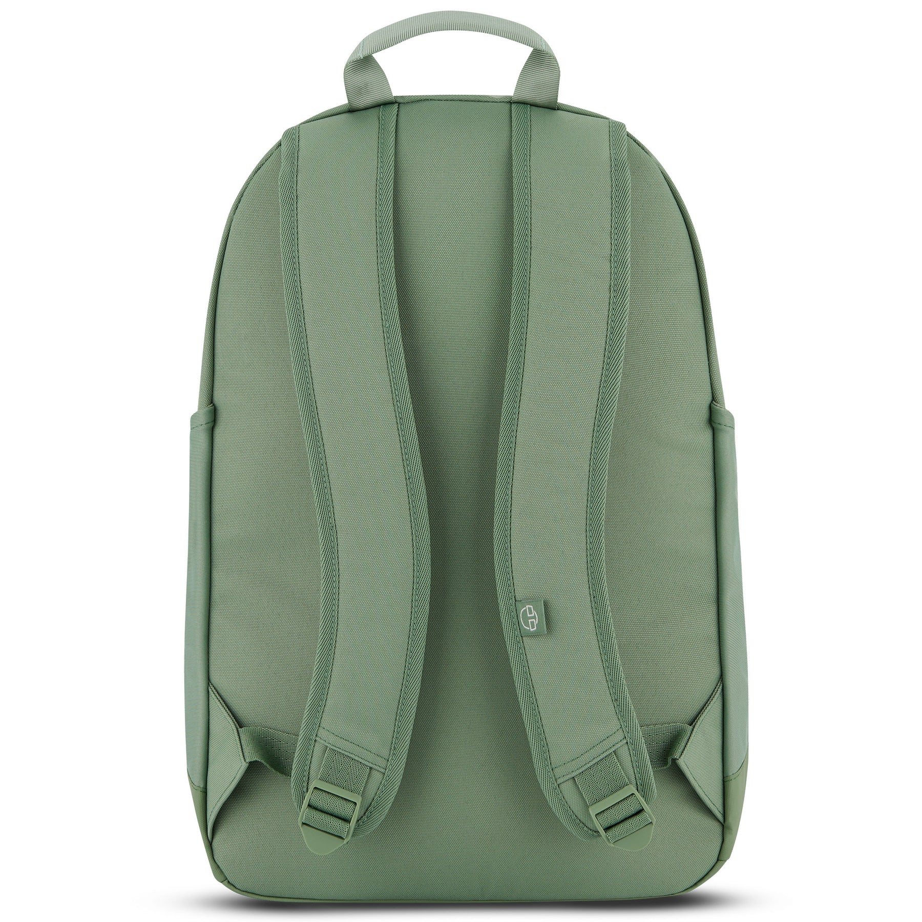 Grüner Rucksack 'Neo' von Johnny Urban mit gepolsterten Schulterriemen und Trageschlaufe