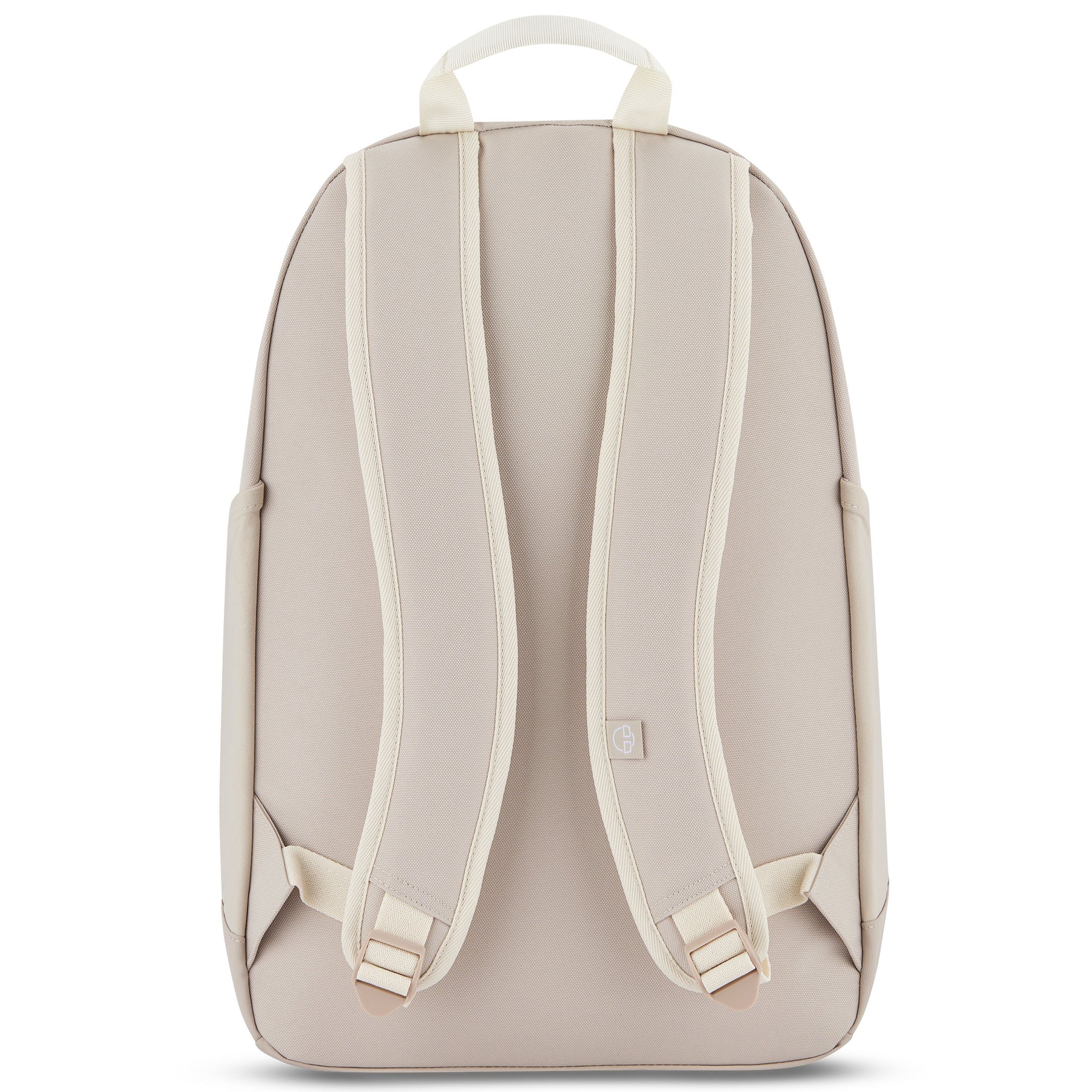 Beiger Johnny Urban Neo Rucksack mit gepolsterten, verstellbaren Schulterriemen und Trageschlaufe