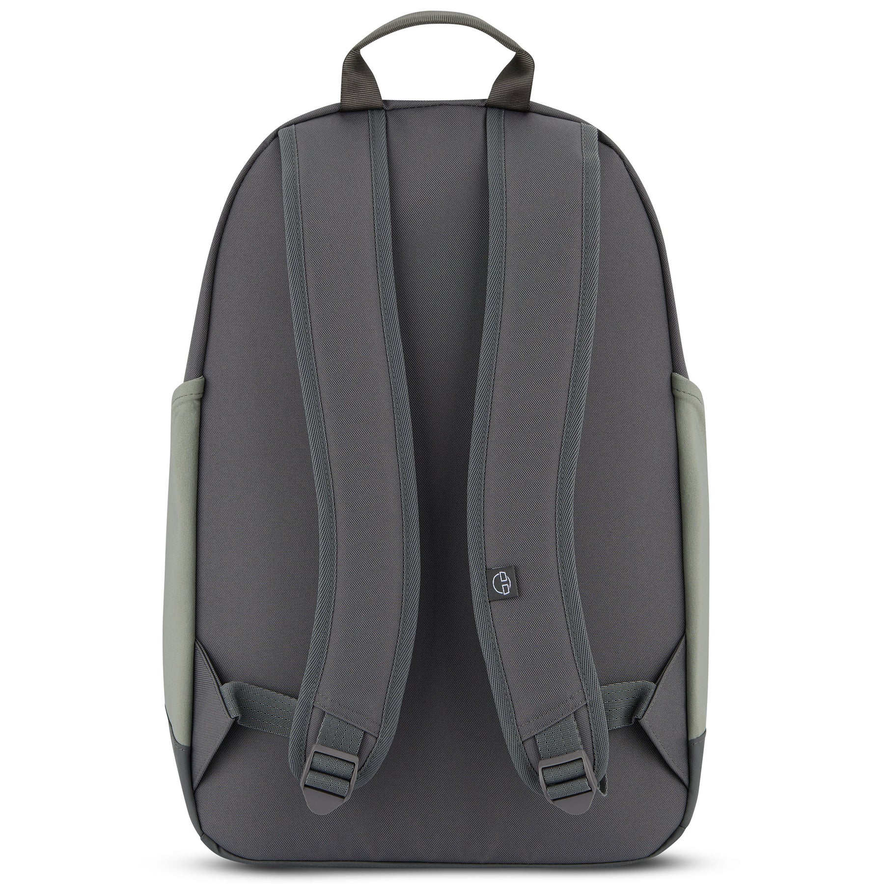 Ergonomischer grauer Rucksack 'Neo' mit gepolsterten Schultergurten und Trageschlaufe