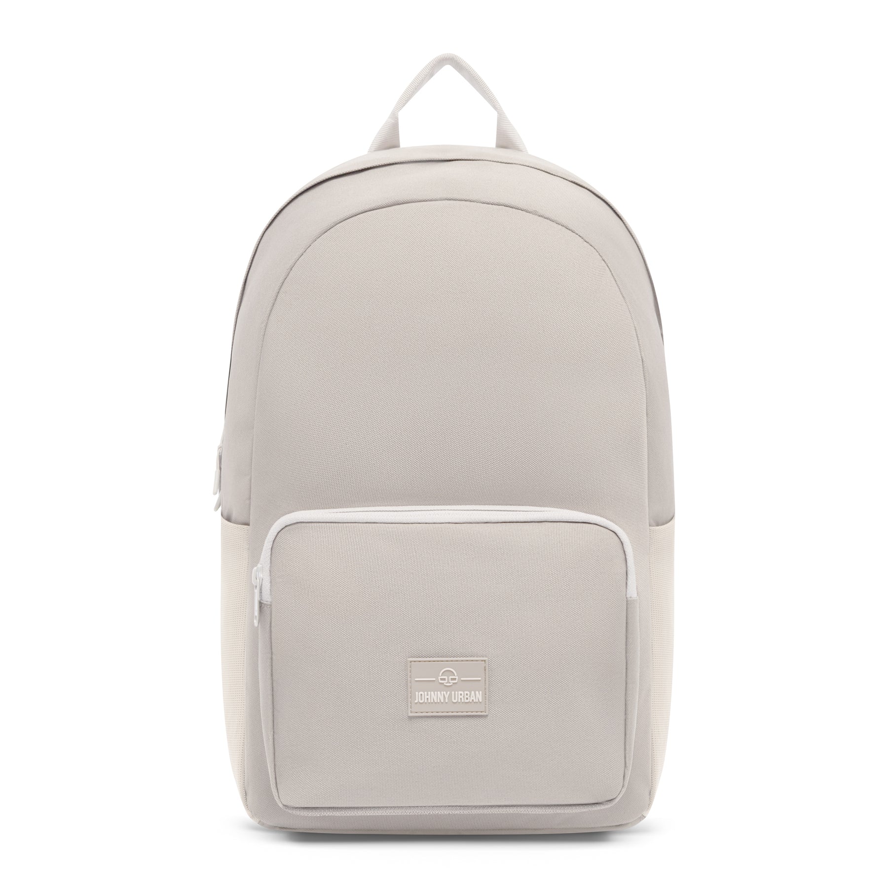 Ergonomischer Sandfarbener Schulrucksack "Mo" von Johnny Urban mit Fronttasche