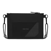 Schwarze wasserdichte Dry Bag 'Alfie' von Johnny Urban mit transparentem Fenster und verstellbarem Trageband