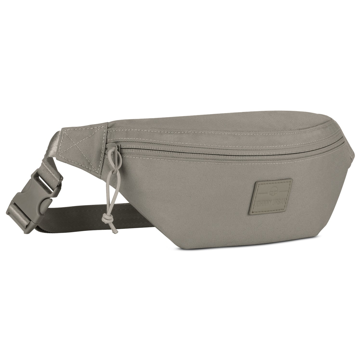 Bauchtasche 'Erik Small' von Johnny Urban in desert-grau mit Reißverschluss und verstellbarem Gurt