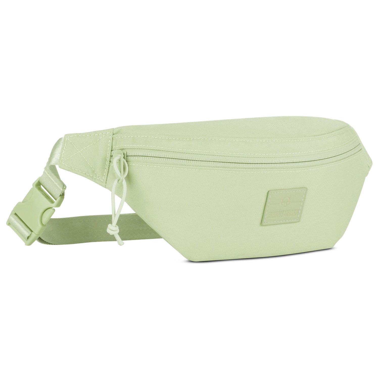 Bauchtasche Erik Small von Johnny Urban in hellem Limettenton mit Außenreißverschluss und verstellbarem Gurt