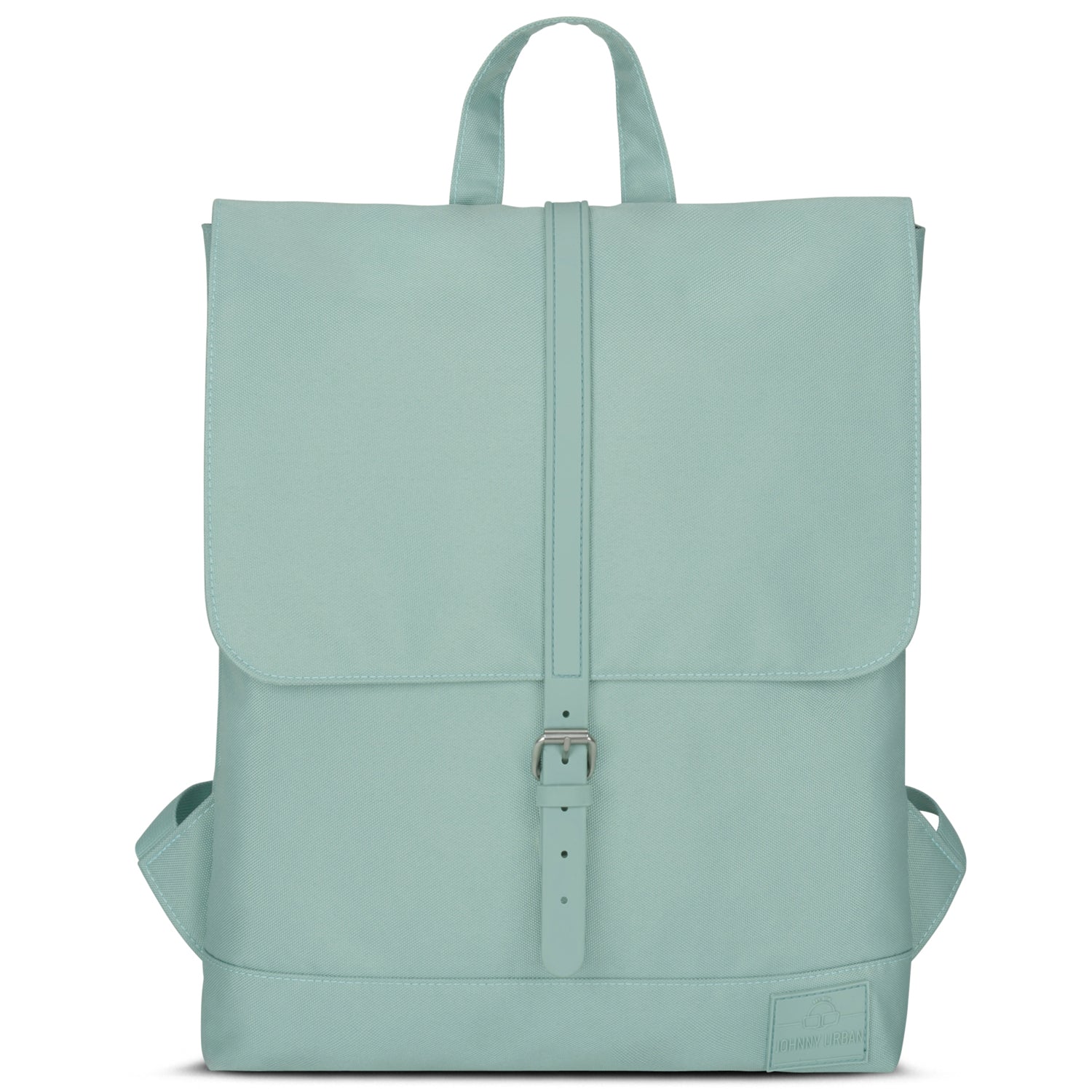 Mintgrüner Damenrucksack 'Mia' von Johnny Urban mit Verschlussriemen