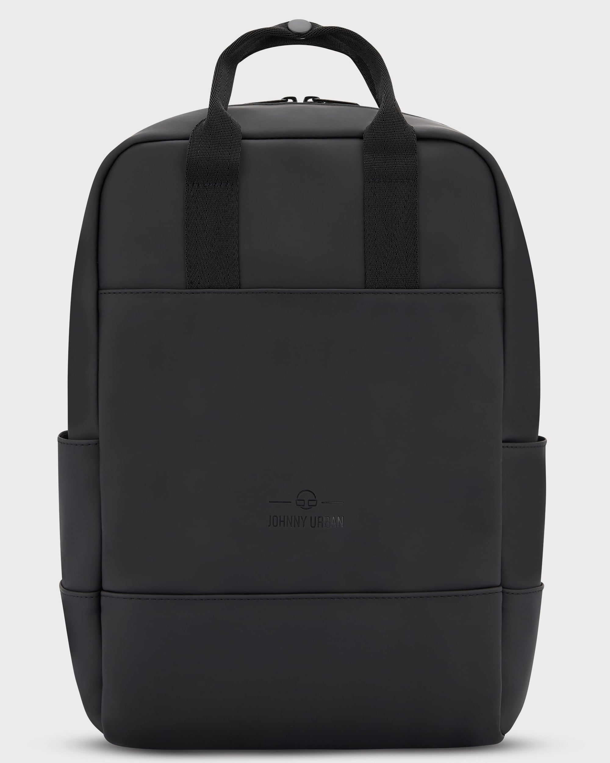 Schwarzer Damen-Rucksack »Hailey« von Johnny Urban mit zwei Tragegriffen und seitlichen Taschen