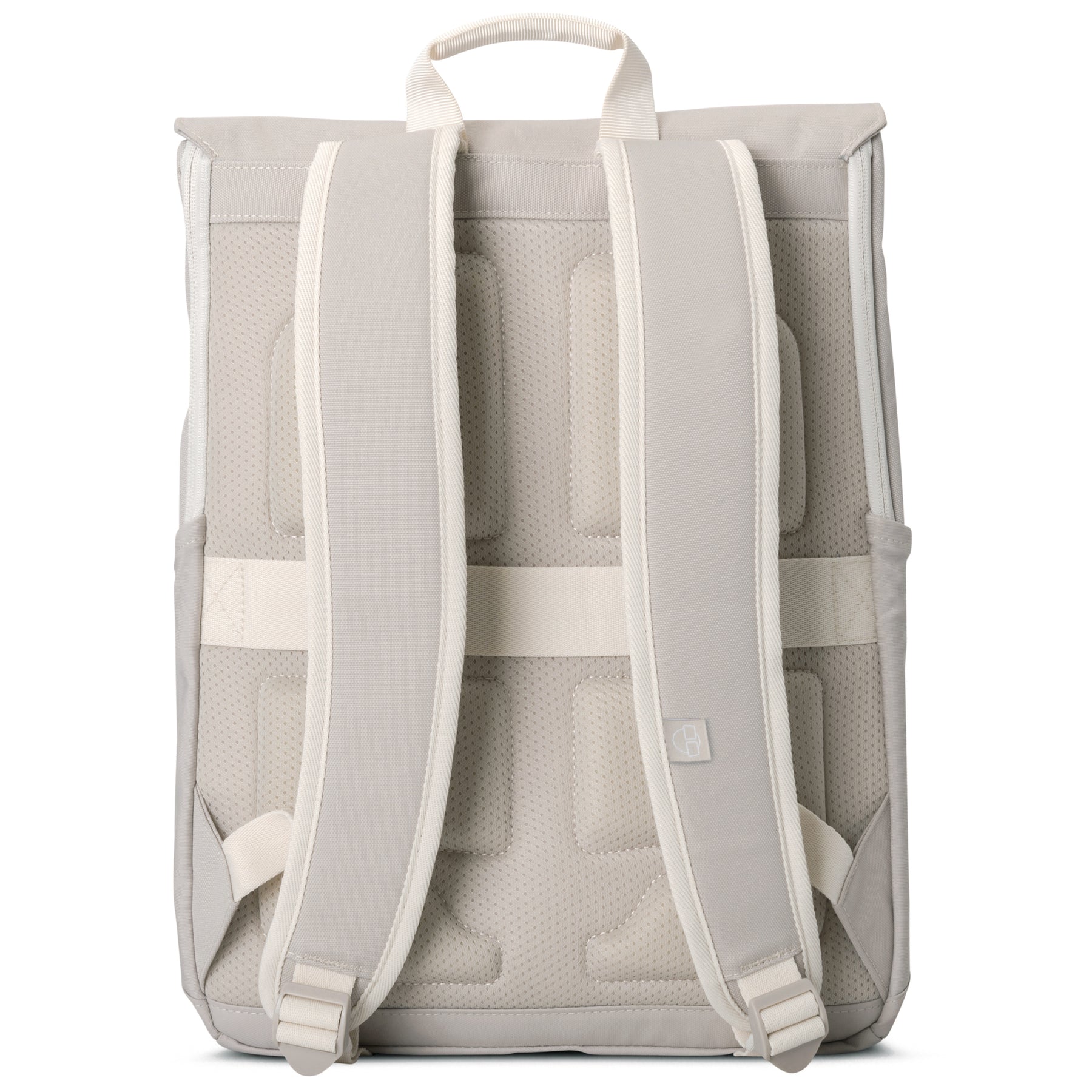 Beiger Damen-Tagesrucksack 'Mika' von Johnny Urban mit gepolsterten, verstellbaren Rückenpolstern und Trägern