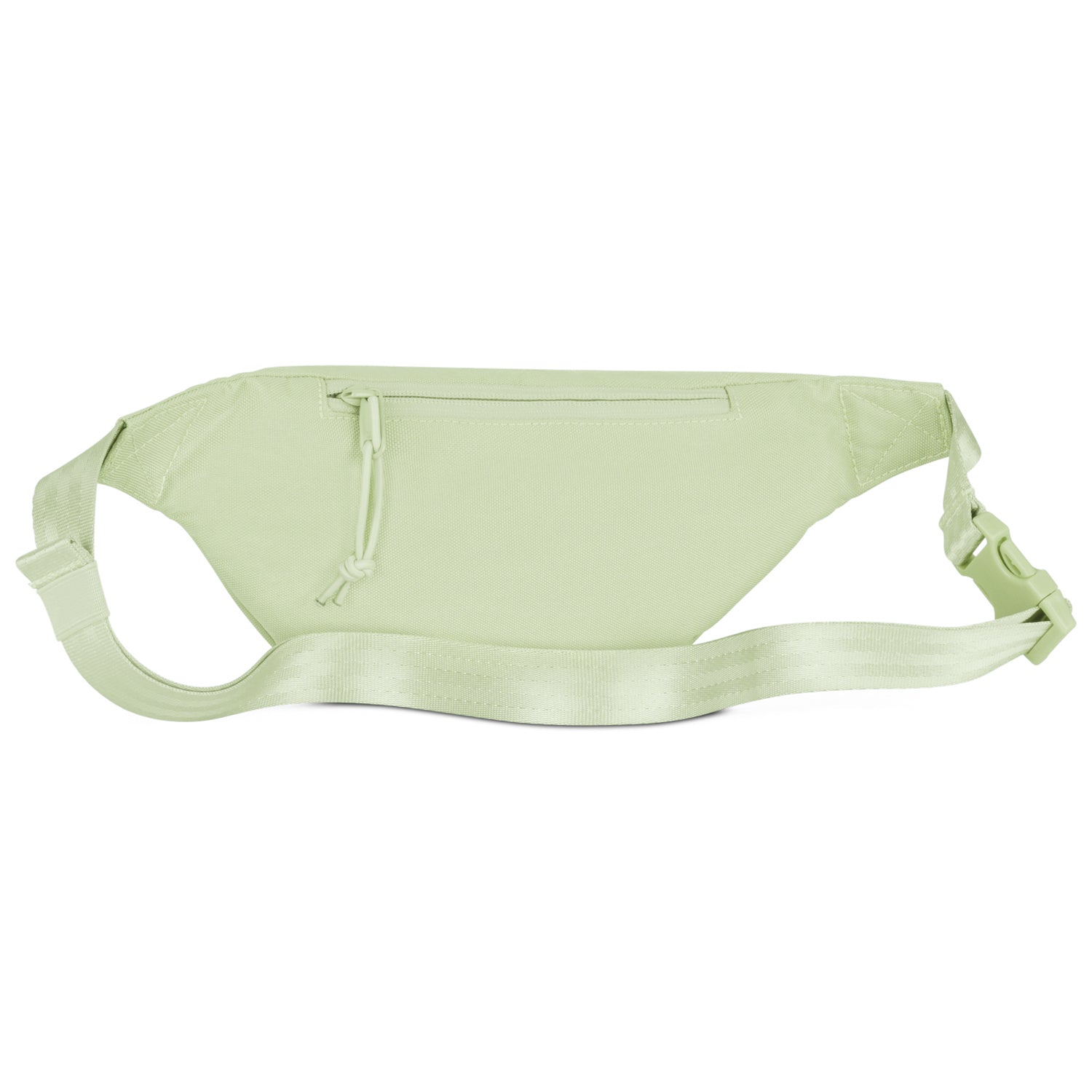 Bauchtasche "Erik Small" in limegrün mit verstellbarem Gurt und Reißverschlussfach
