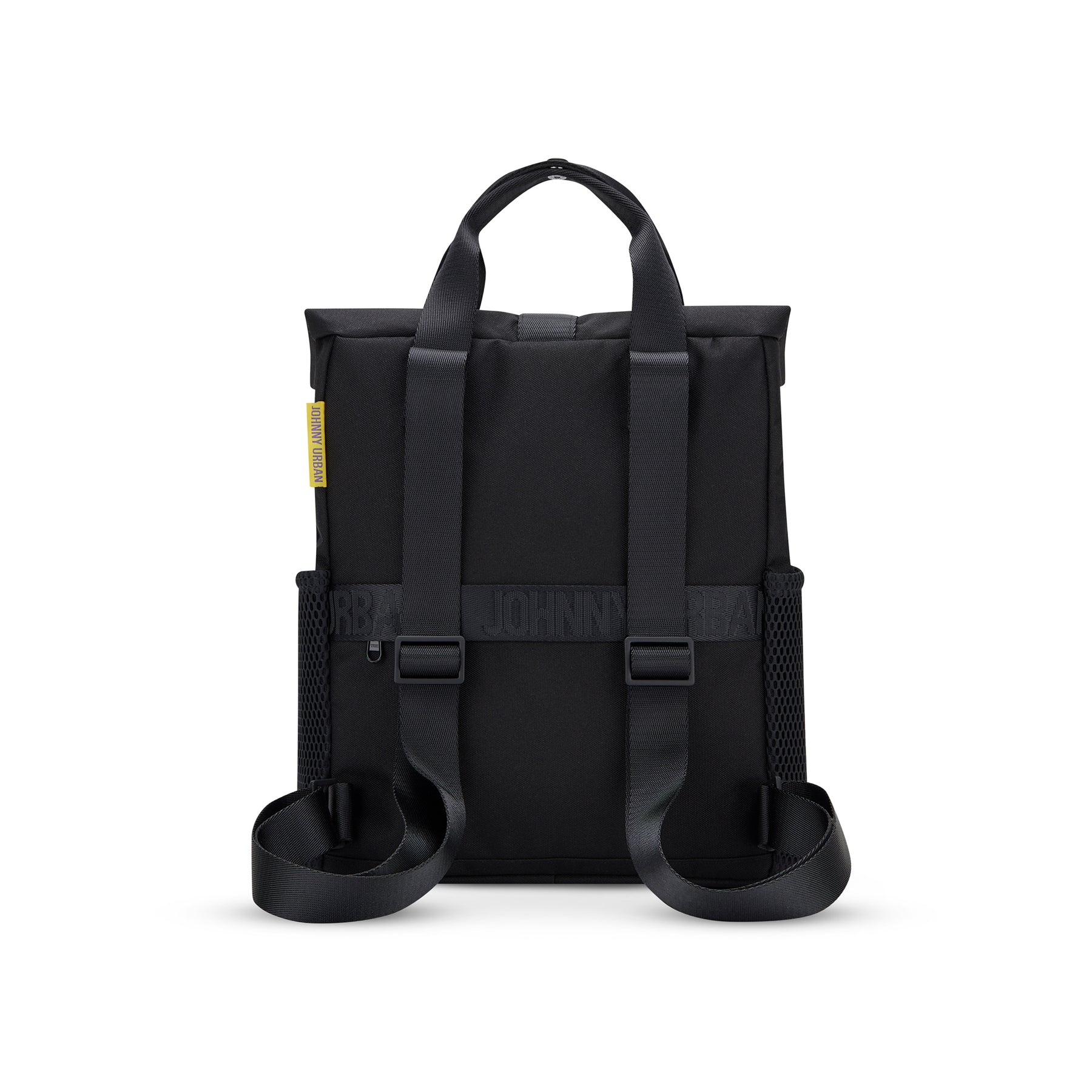 Schwarzer Johnny Urban Rucksack 'Jules' mit verstellbaren Schultergurten und Tragegriff