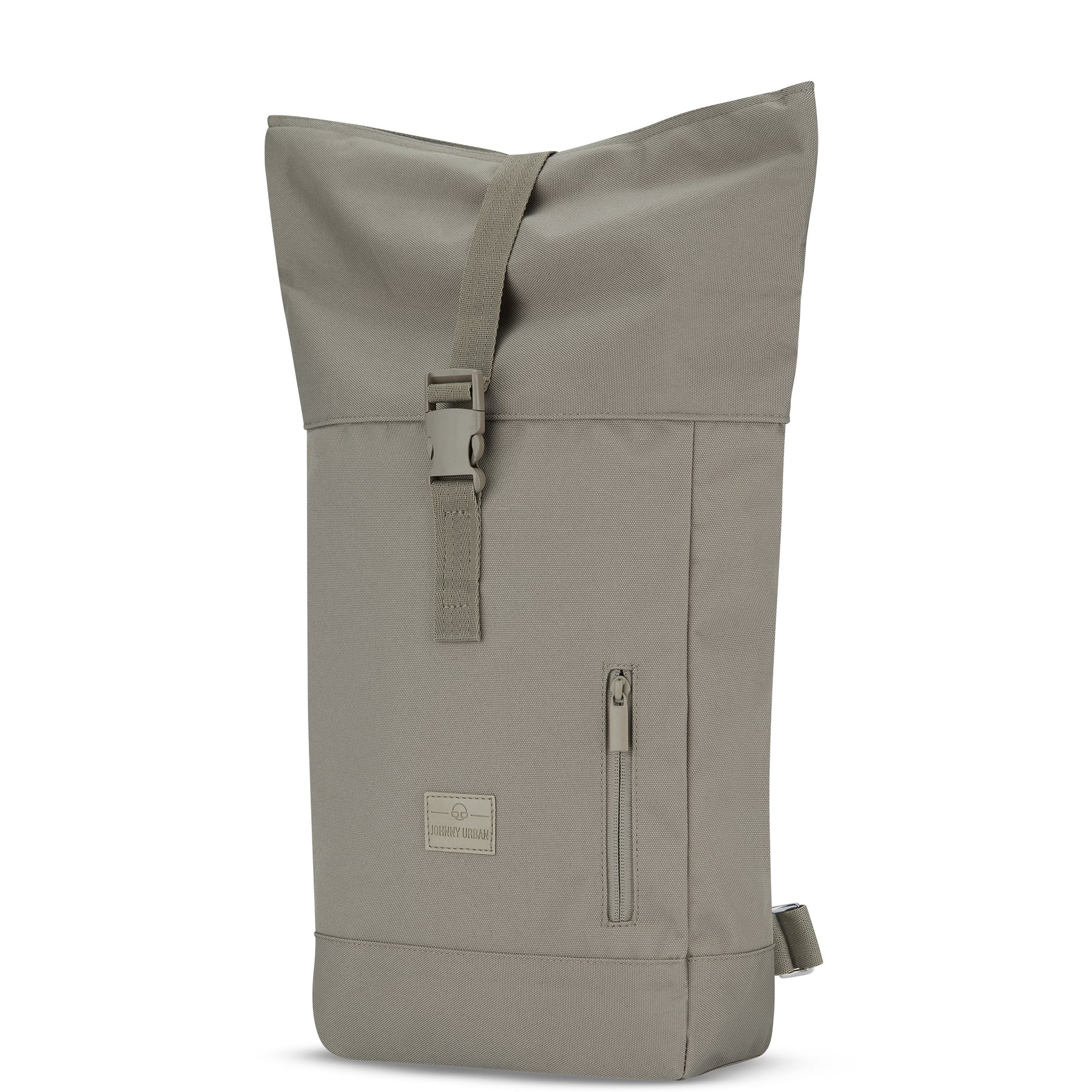 Rolltop Rucksack 'Robin Small' von Johnny Urban in braun mit Frontreißverschluss und praktischem Verschlussriemen