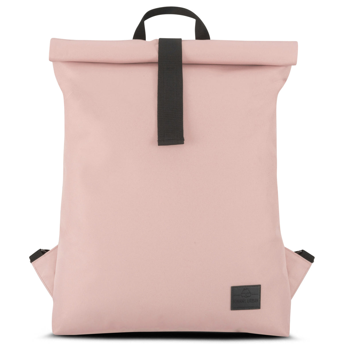 Rucksack Emil von Johnny Urban in rosa mit klappbarem Oberteil und schwarzem Tragegriff