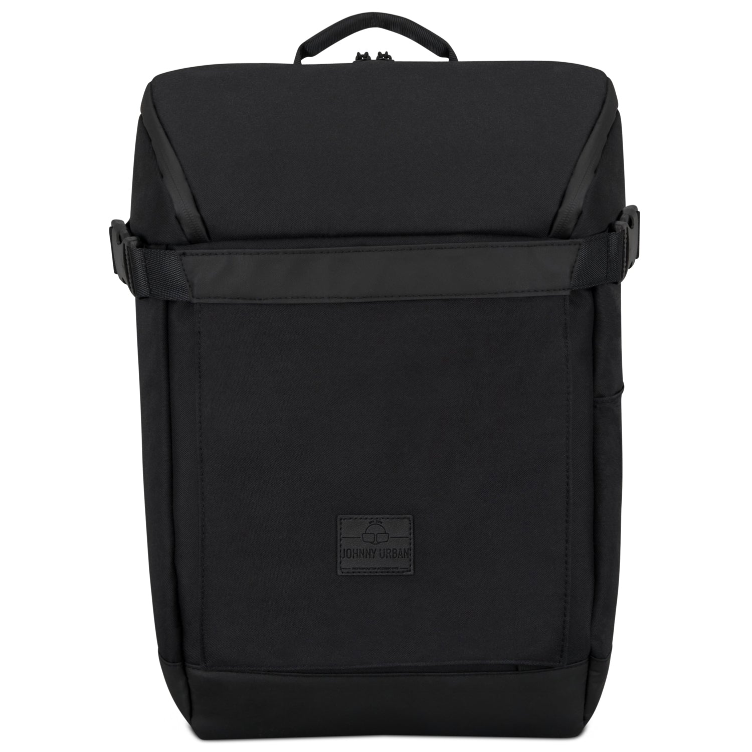 Schwarzer Rucksack 'Luca' von Johnny Urban mit rechteckigem Design und Tragegriff