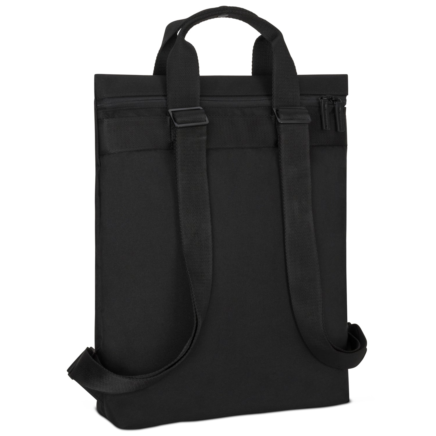 Schwarzer Rucksack 'Ivy' von Johnny Urban mit verstellbaren Schultergurten und Tragegriff