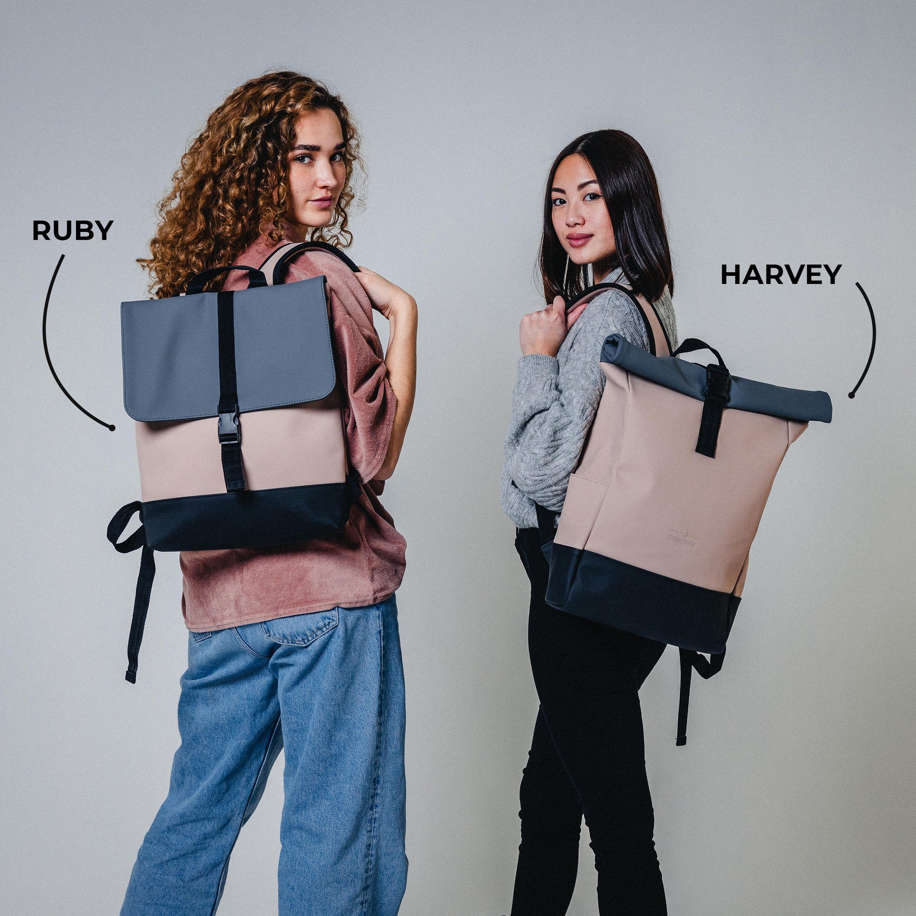 Rolltop Rucksack "Harvey Medium"