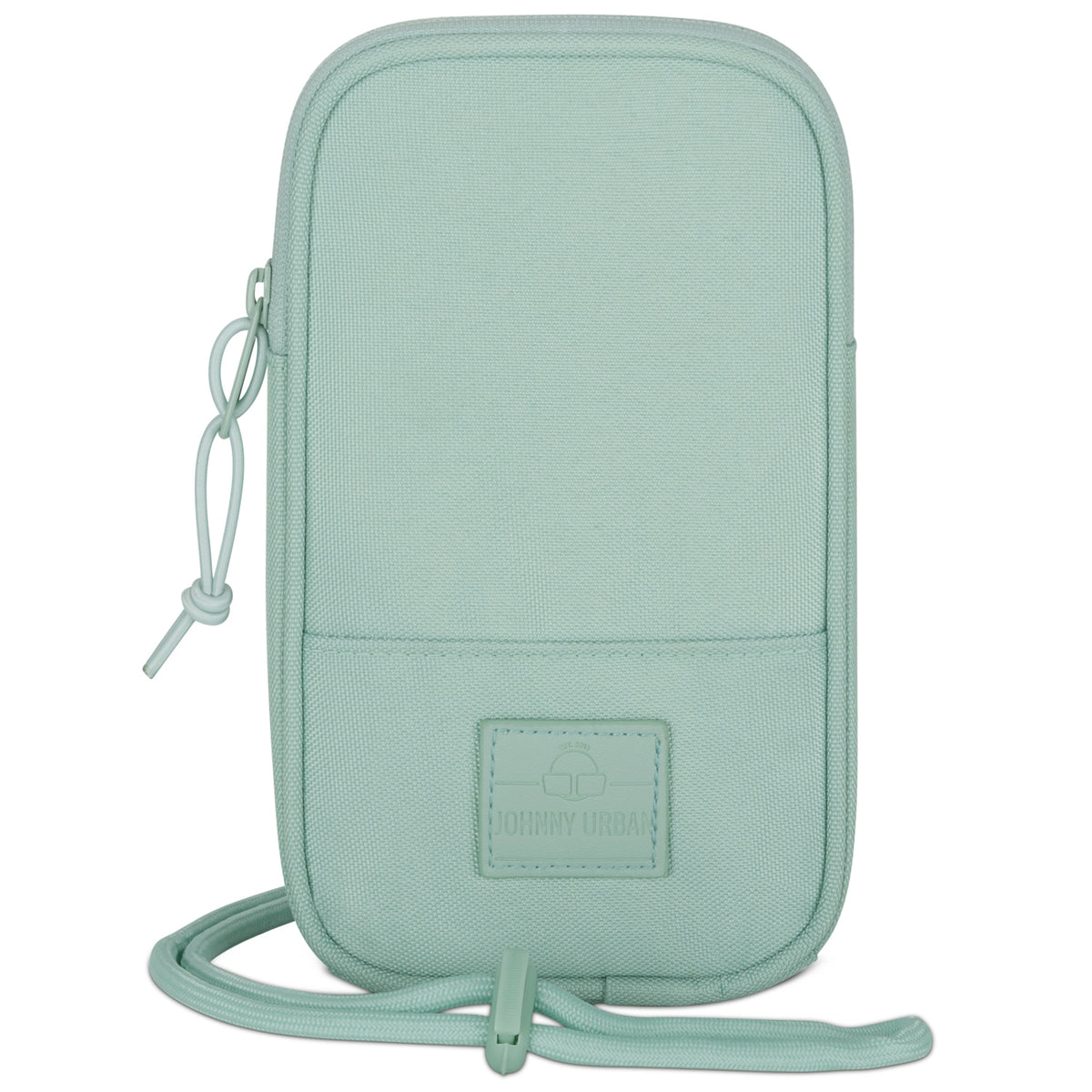 Mintgrüne Umhängetasche 'Josh' von Johnny Urban mit langem Trageriemen und rechteckiger Form