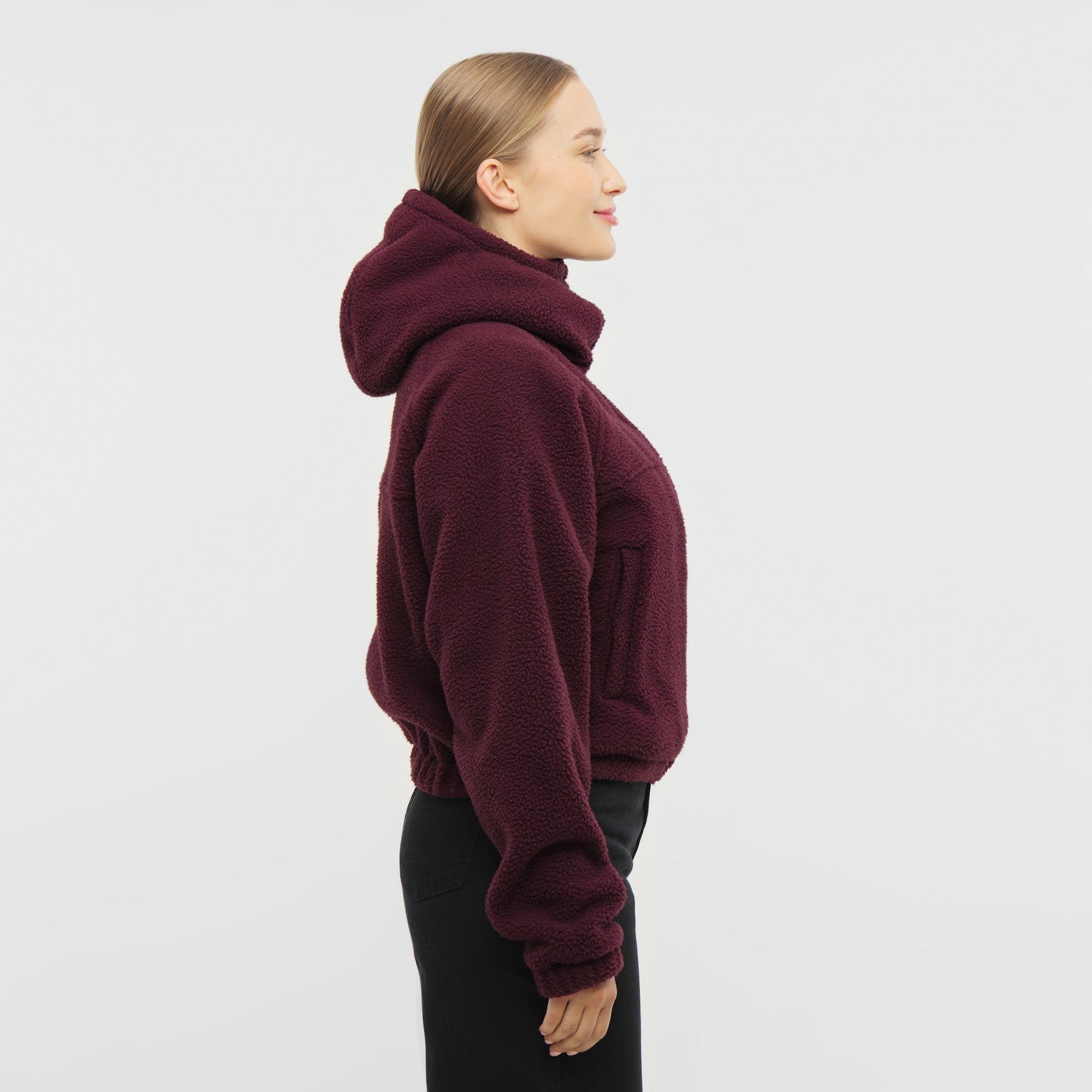 Cropped fleece jacket "Nova"
