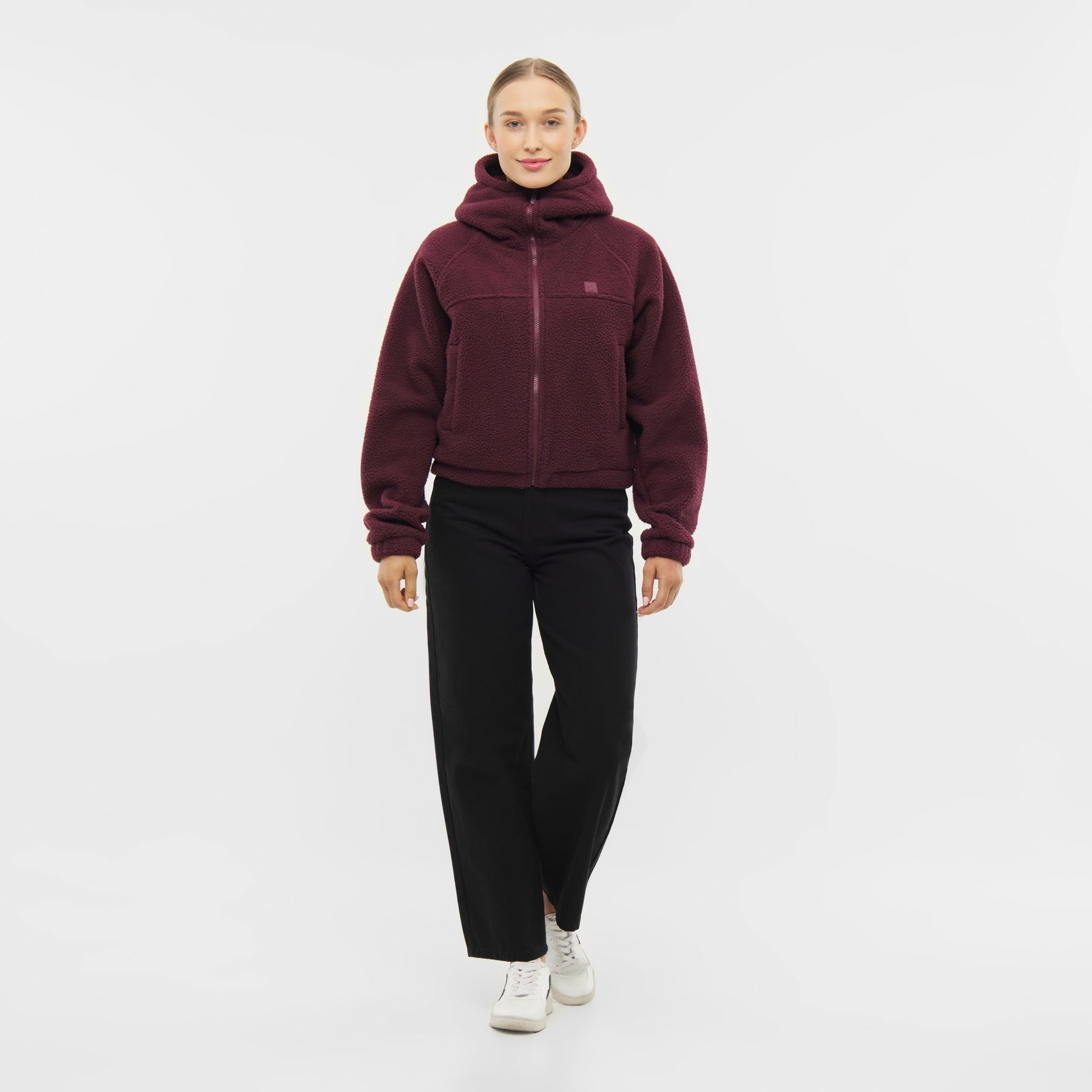 Cropped fleece jacket "Nova"
