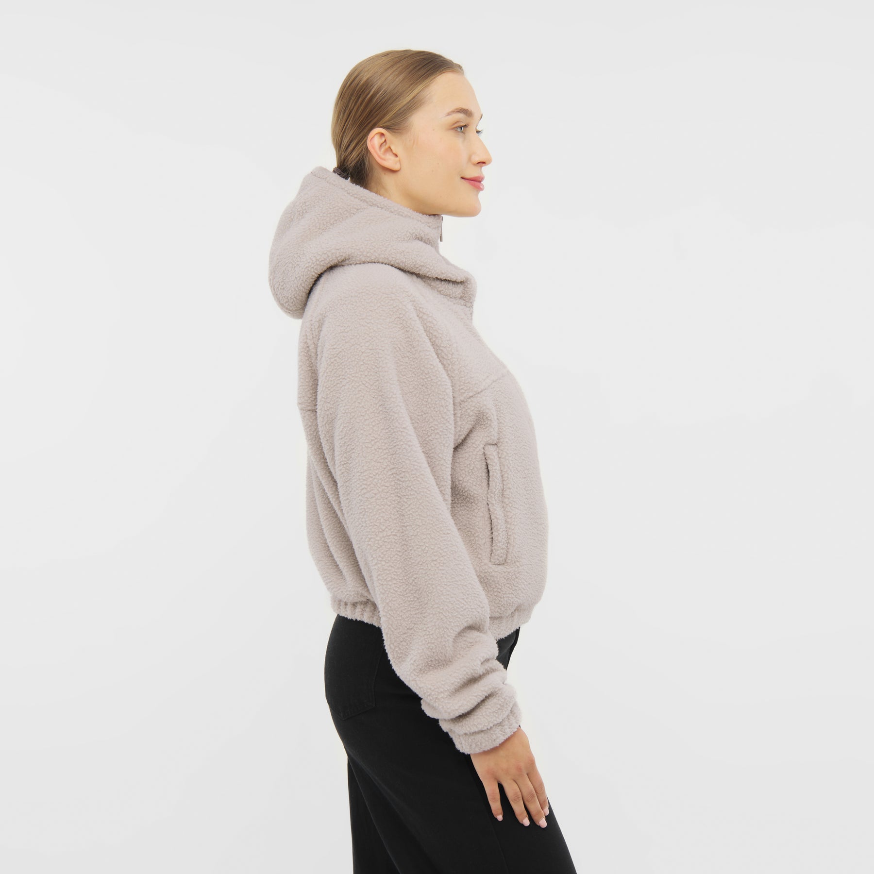 Cropped fleece jacket "Nova"