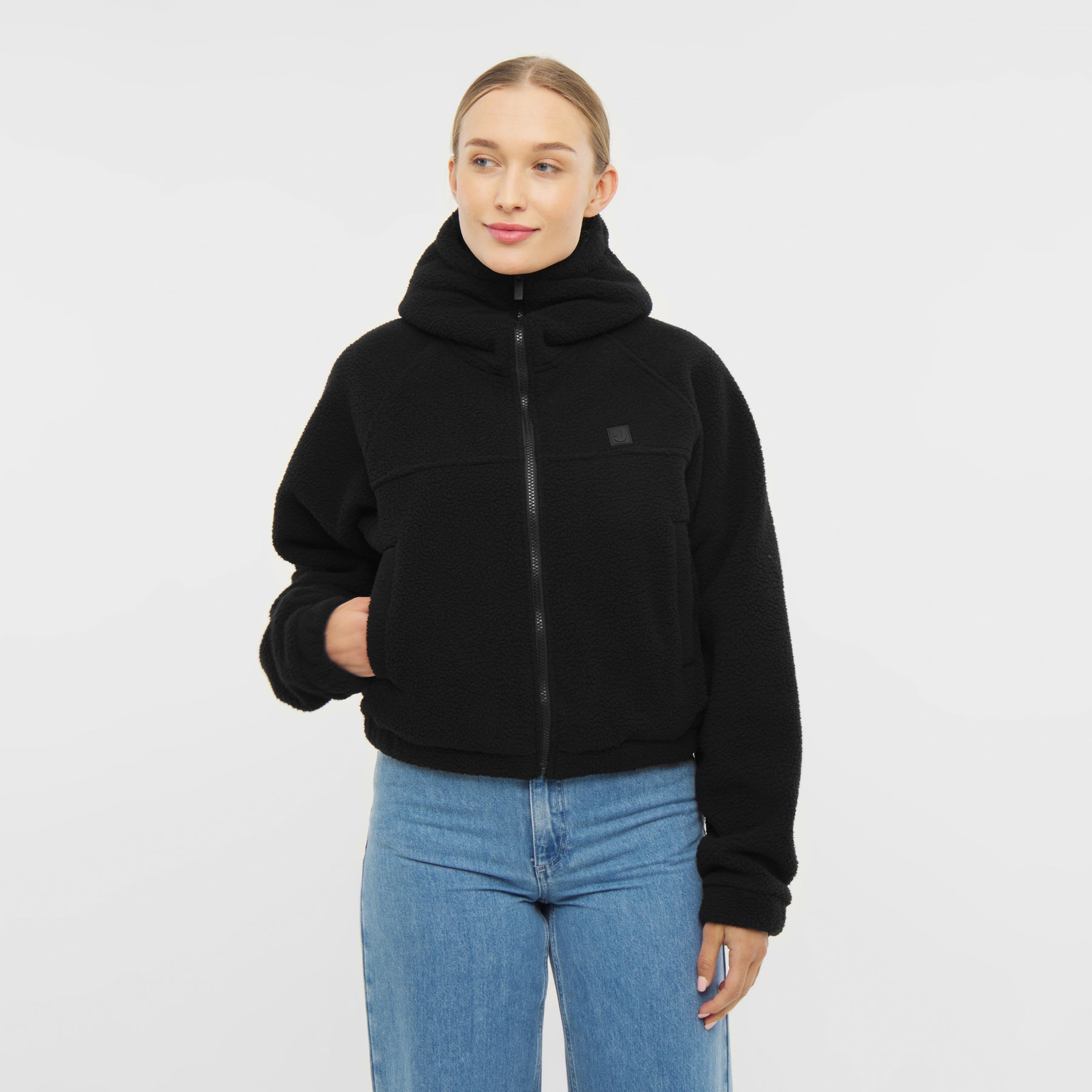 Cropped fleece jacket "Nova"