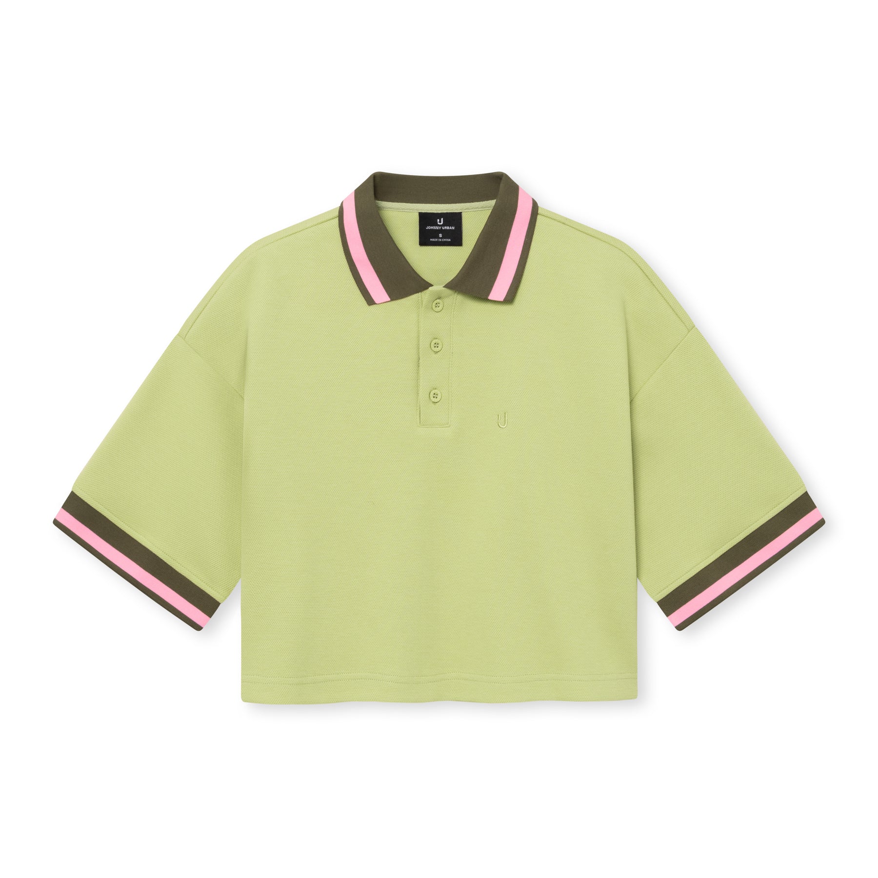 Cropped polo shirt "Abbie"