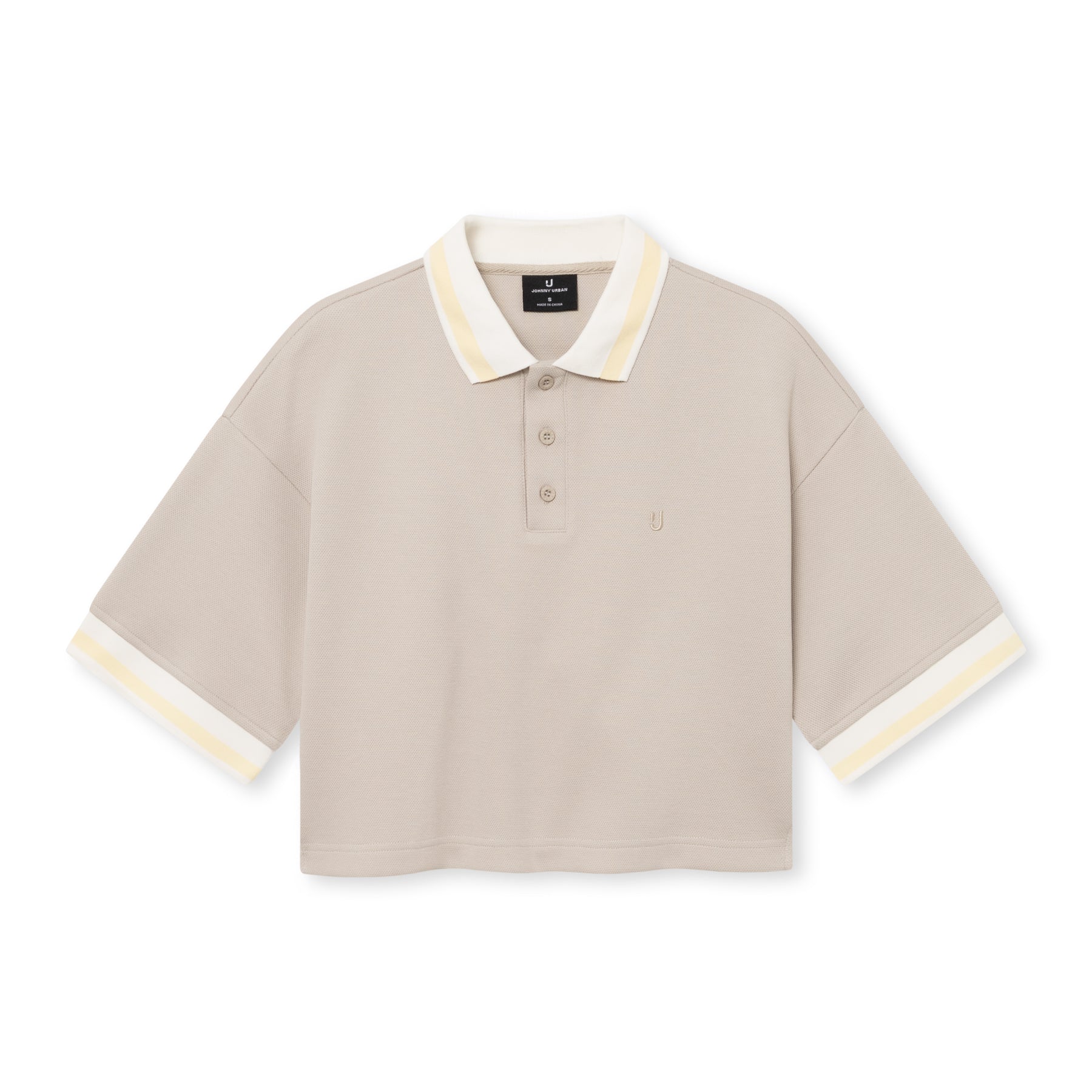 Cropped polo shirt "Abbie"