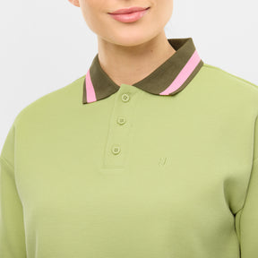 Cropped polo shirt "Abbie"