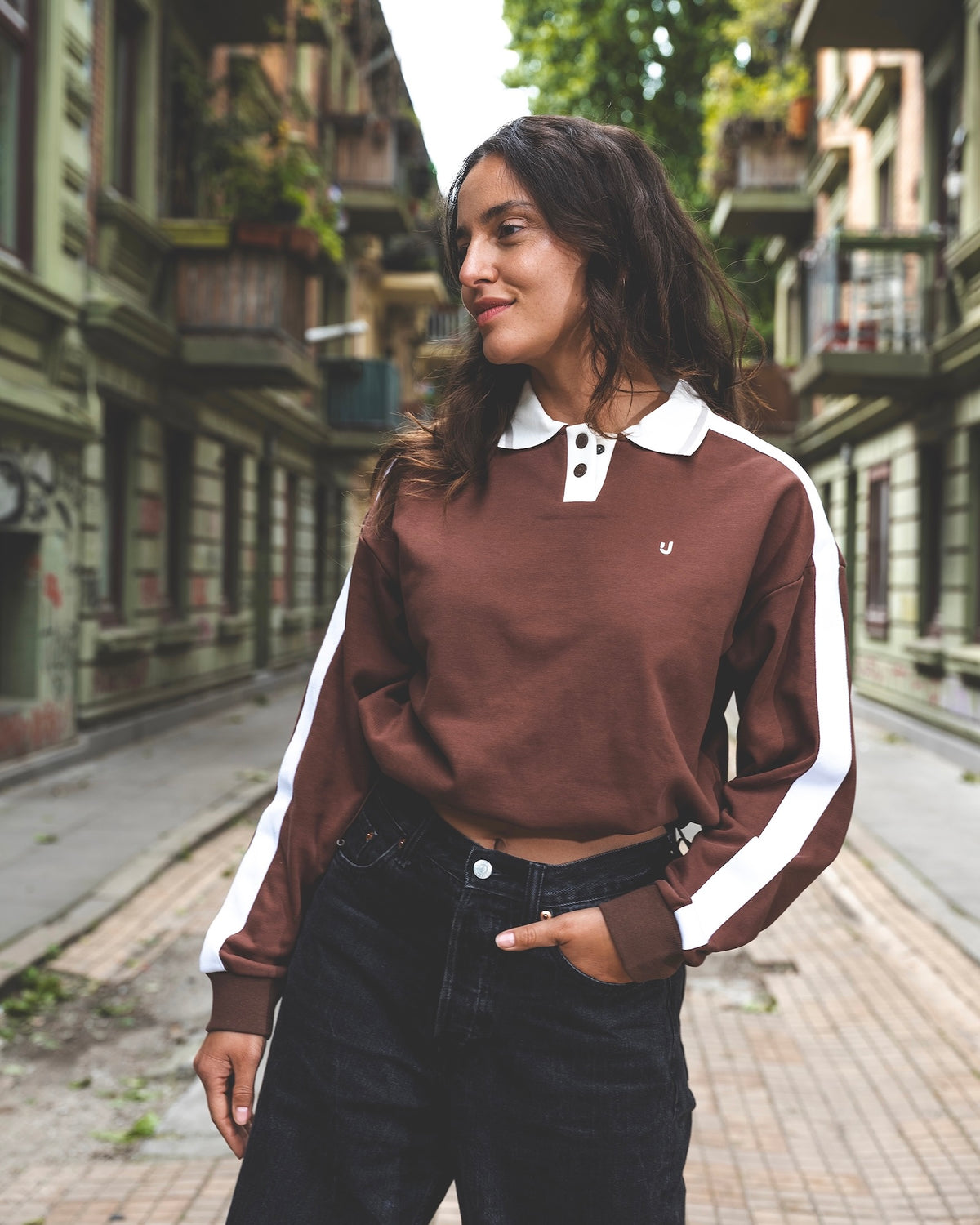 Cropped Shirt "Kira"