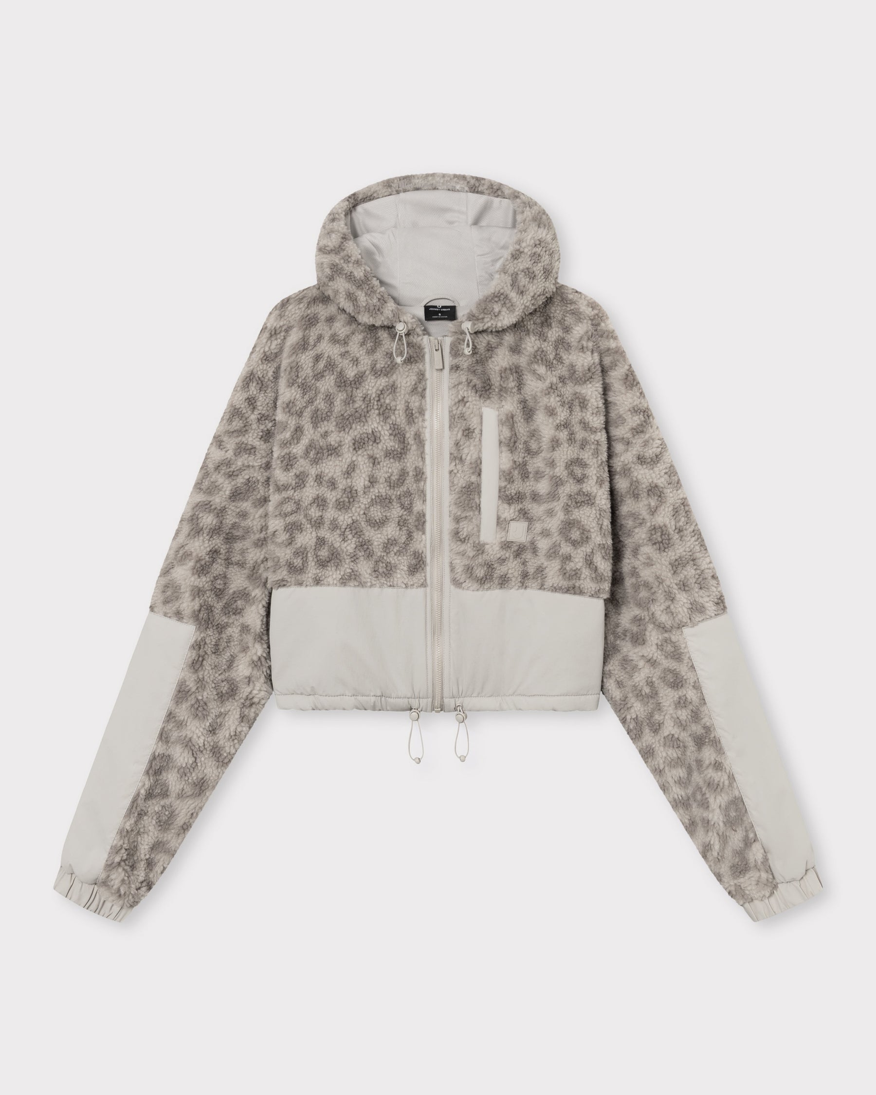 Cropped Teddy Fleecejack "Carey"