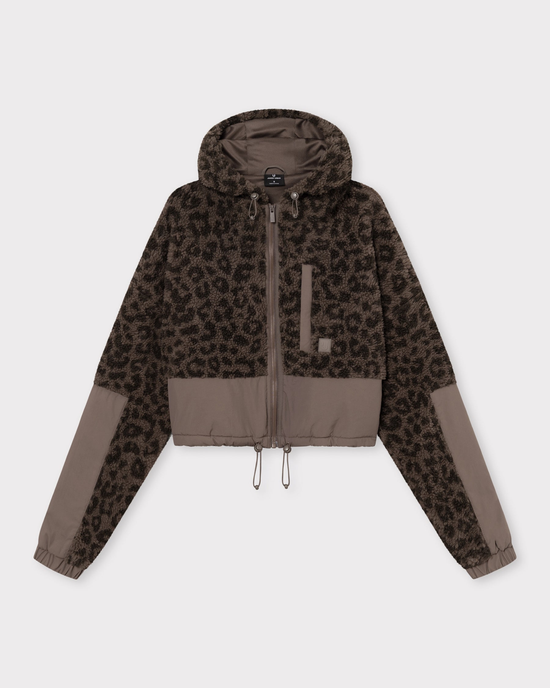 Cropped Teddy Fleecejack "Carey"