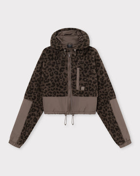 Cropped Teddy Fleecejack "Carey"