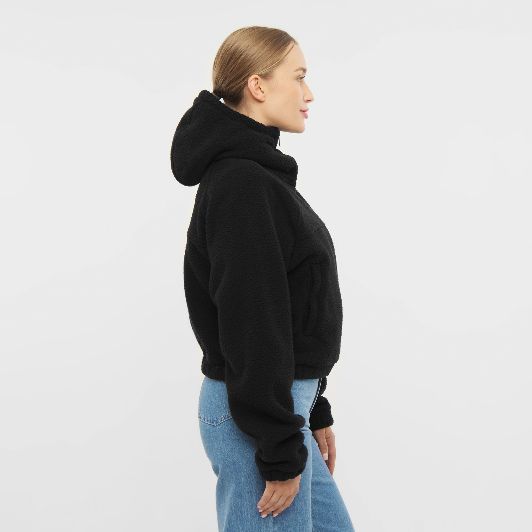 Cropped fleece jacket "Nova"