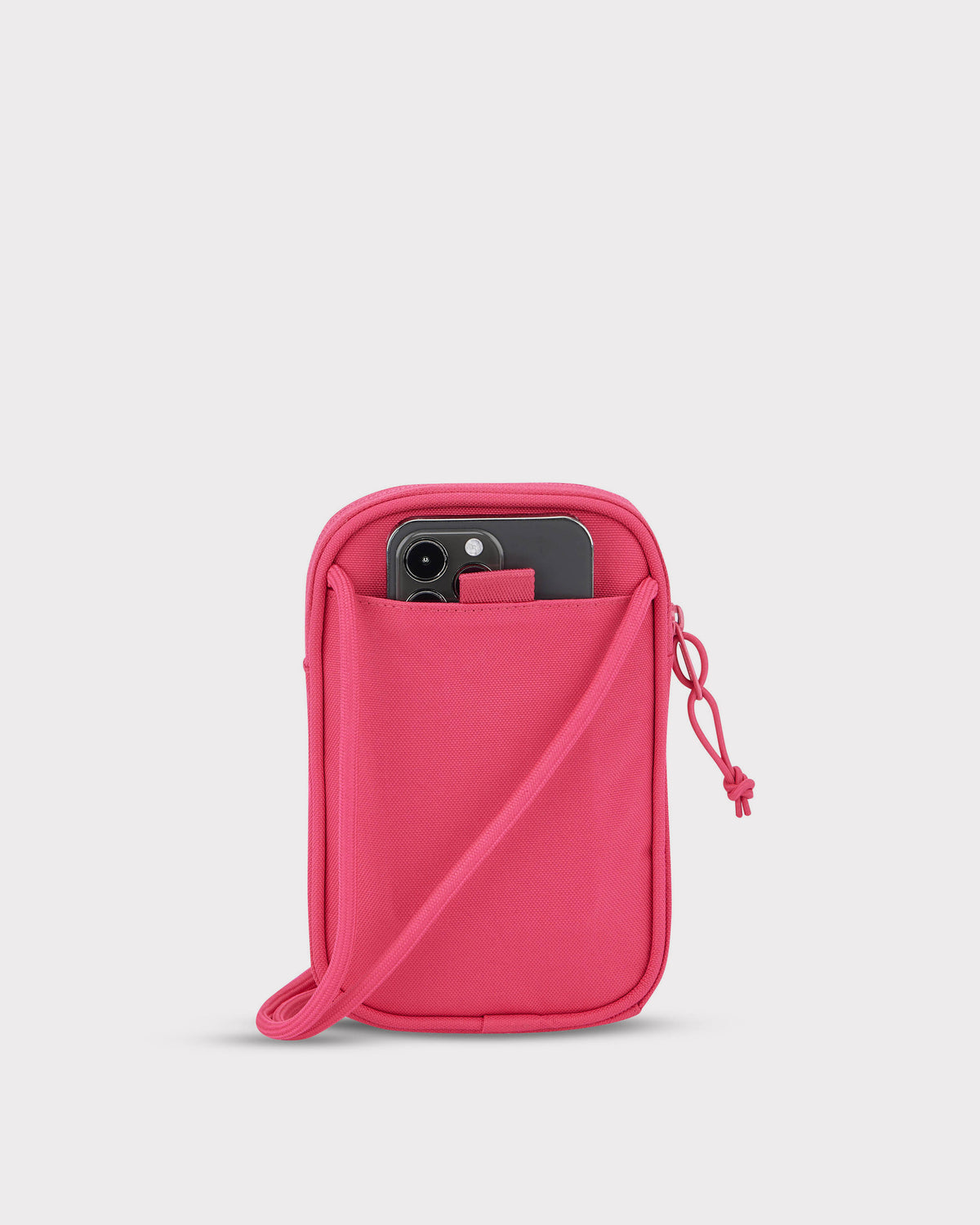 Johnny Urban Umhängetasche 'Josh' in Pink mit Smartphone-Fach und verstellbarem Riemen