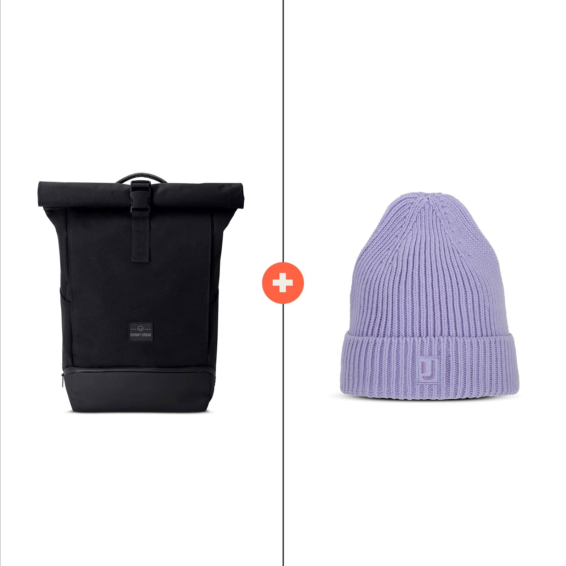 Rucksack + Mütze Set