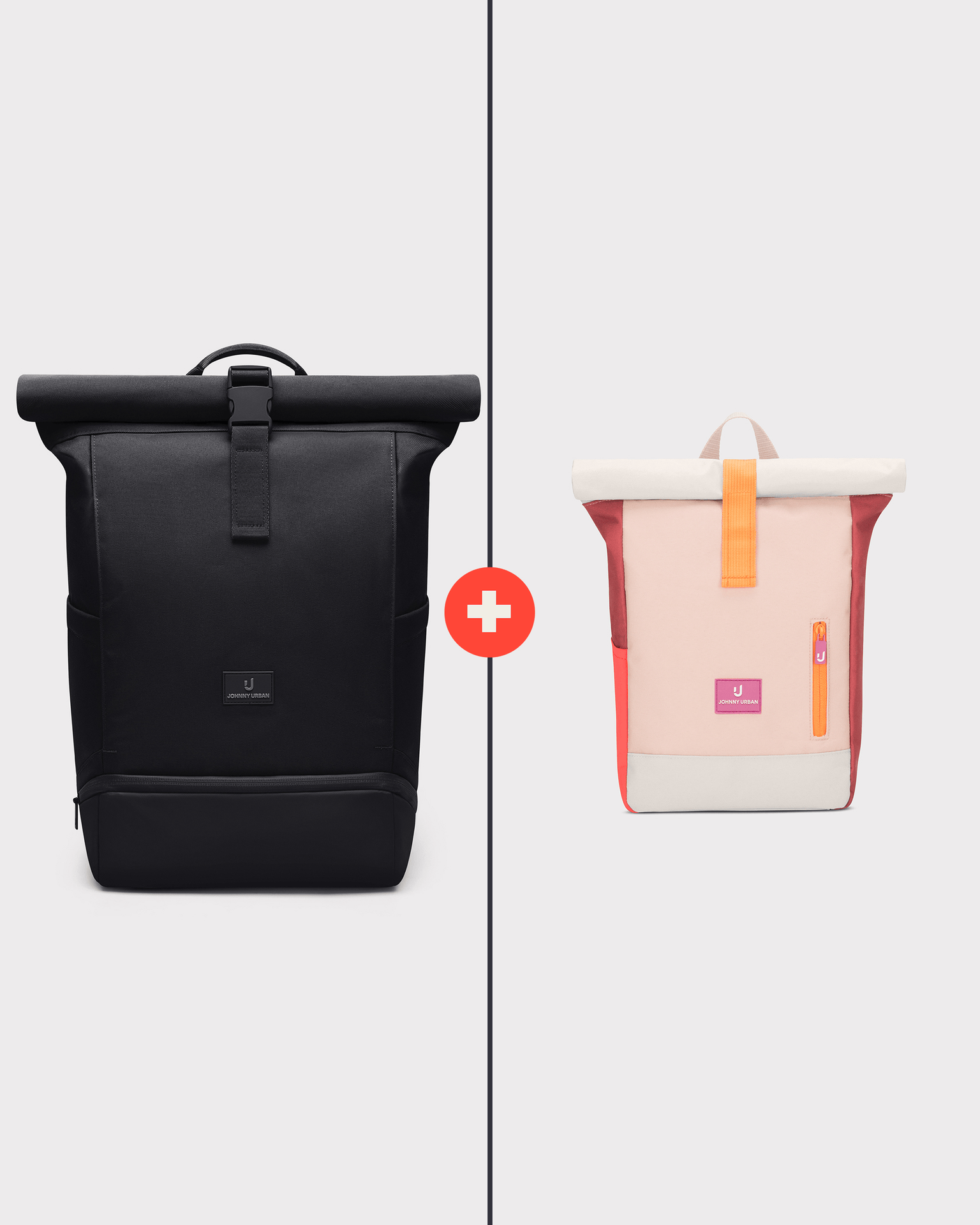 Roll top + children's backpack bundle