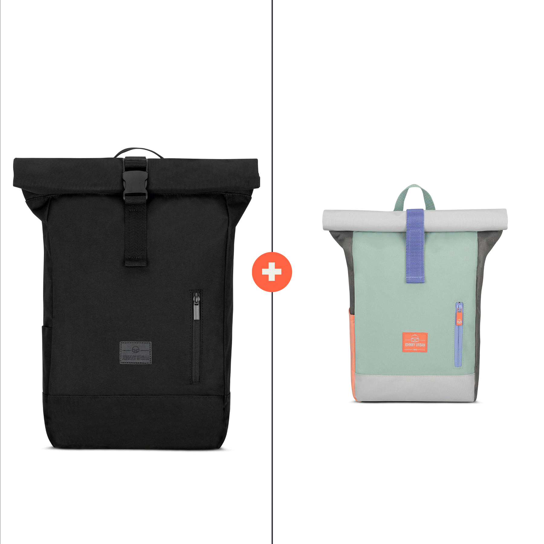 Rolltop + Kinderrucksack Set