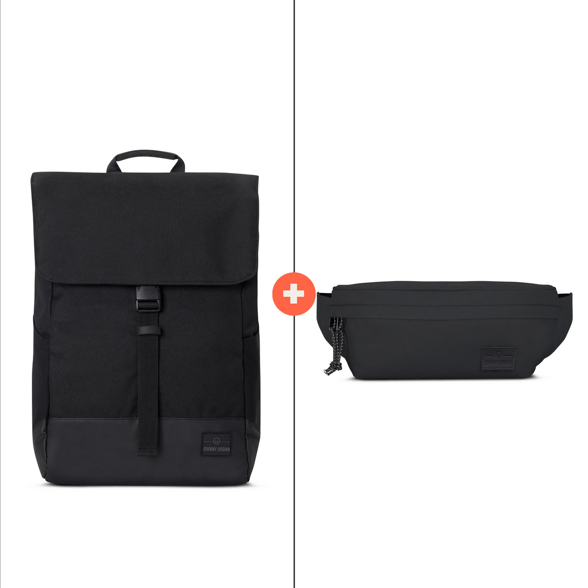 Rucksack + Bauchtasche Set