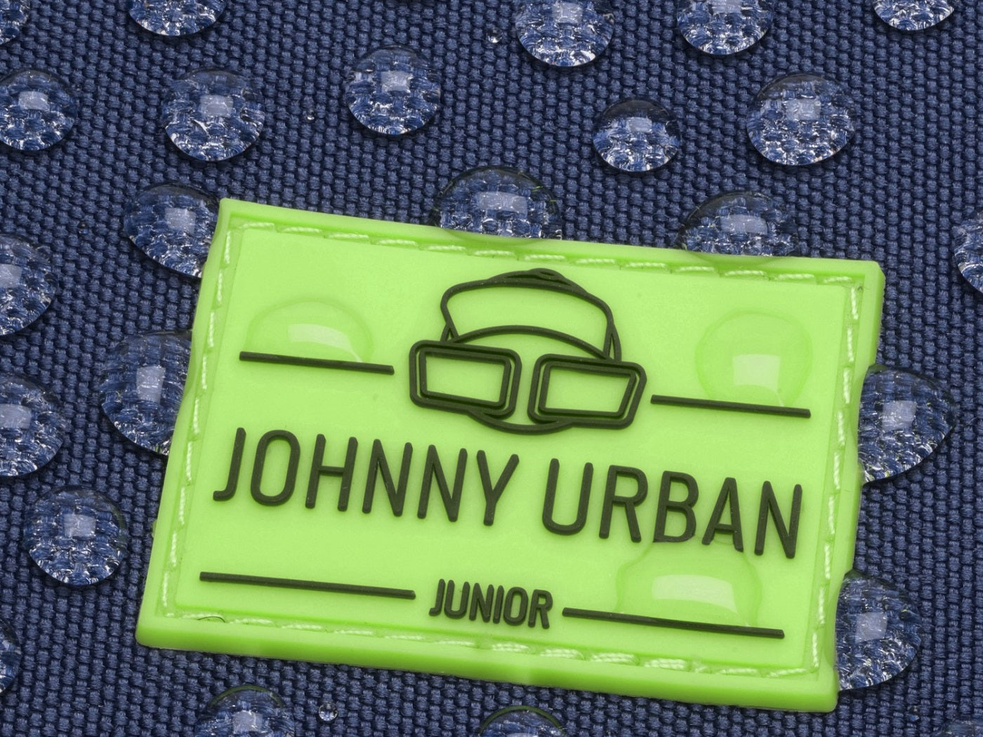 wasserabweisender Kinderrucksack Luis - Logo - Johnny Urban