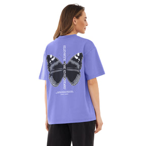 Oversized T-shirt "Sammy Chrome Butterfly"