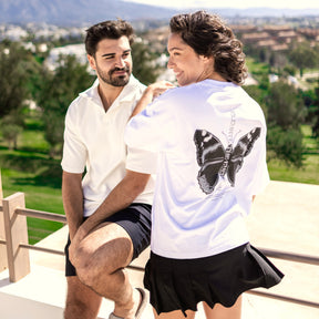 Oversized T-shirt "Sammy Chrome Butterfly"
