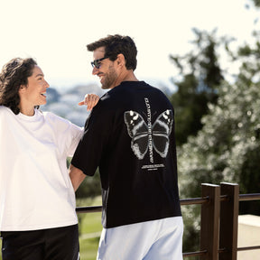 Oversized T-shirt "Sammy Chrome Butterfly"